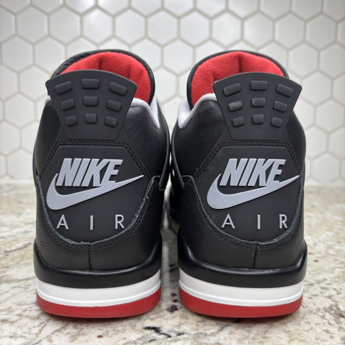 Jordan Brand Size 9 - Jordan 4 Retro Bred Reimagined WORN LIGHTLY W/BOX Size US 9 / EU 42 - 9 Thumbnail