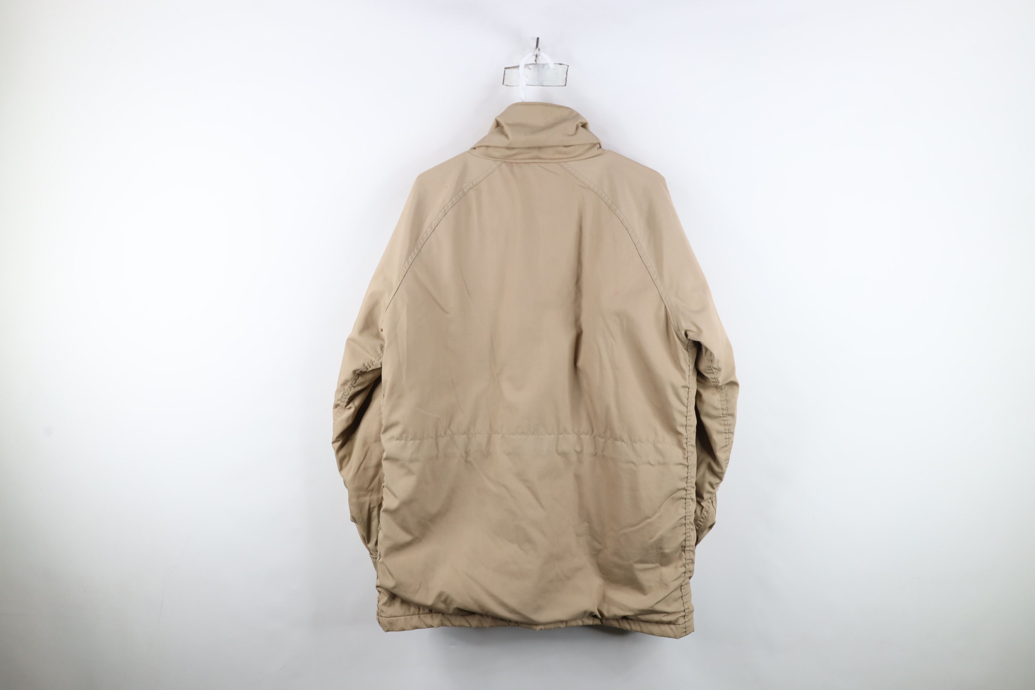 Woolrich Woolen Mills Vintage 90s Woolrich Wool Lined Parka Jacket Beige USA Size US M / EU 48-50 / 2 - 14 Thumbnail