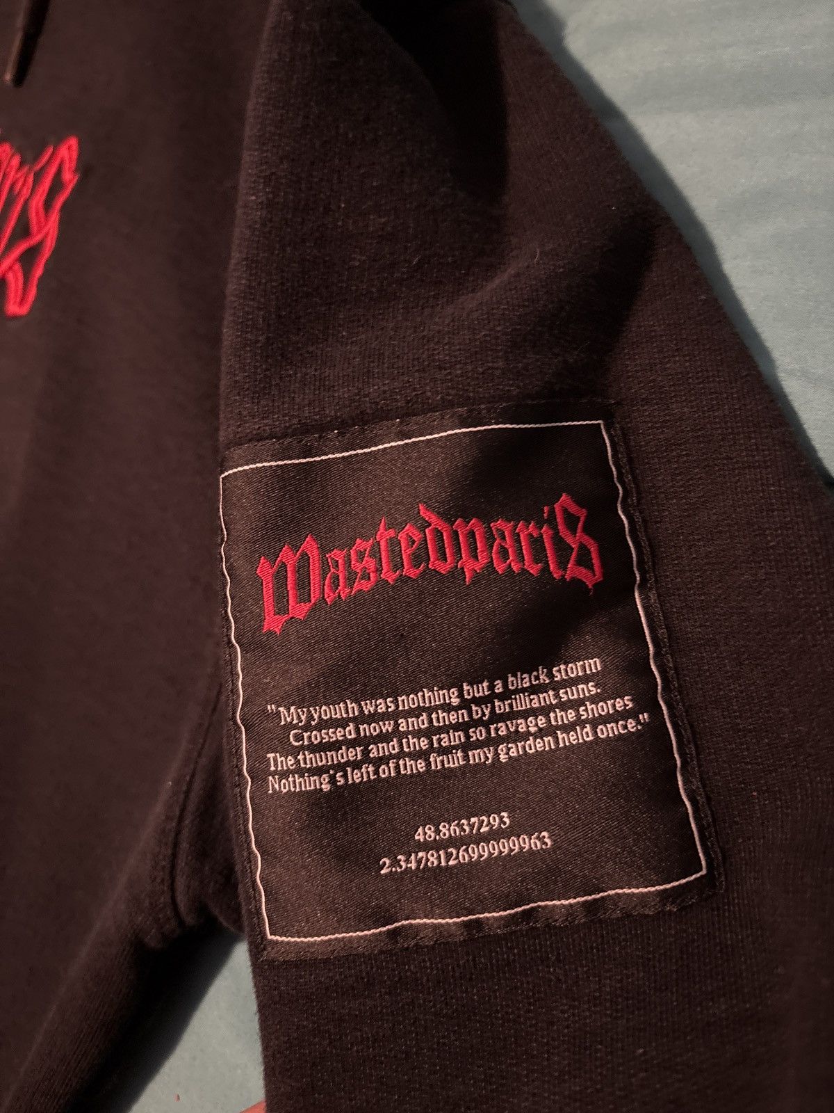 Wasted Paris WastedParis Hoodie Size US XL / EU 56 / 4 - 2 Thumbnail