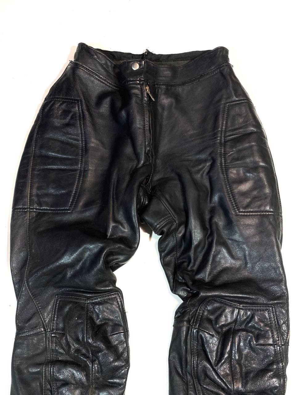 Vintage Vintage Rare Racing Moto Leather Pants Size US 28 / EU 44 - 2 Thumbnail