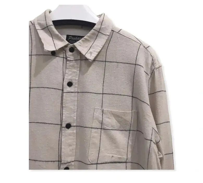 Flannel Panhard Stripe Design Flannel Shirt Size US M / EU 48-50 / 2 - 3 Thumbnail