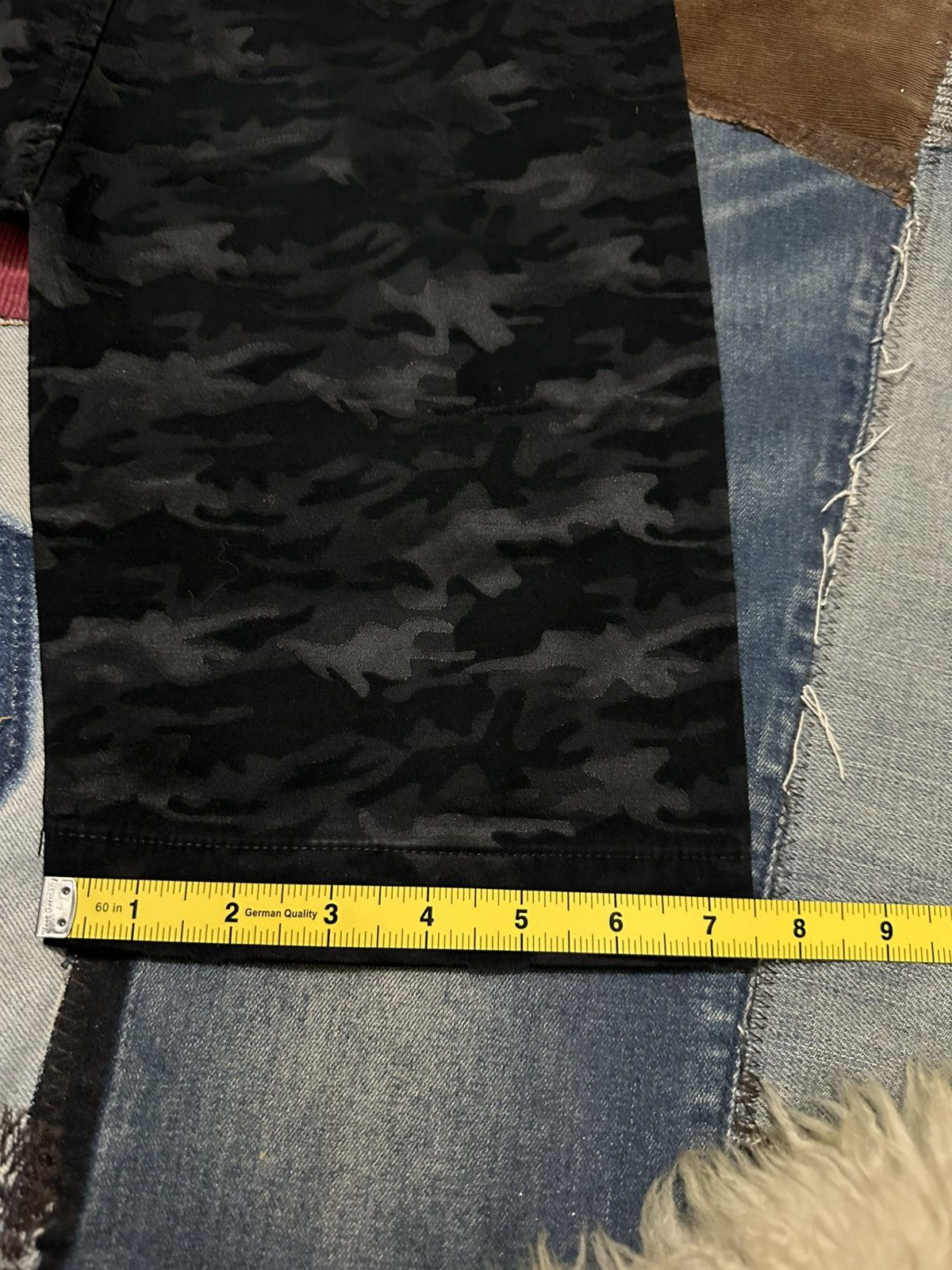 Comme des Garcons AD2014 Comme Des Garcons Black Camo Sarouel Drop Crotch Pant Size US 31 - 16 Thumbnail
