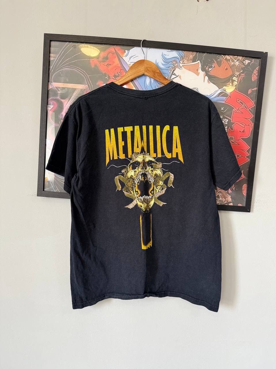 Metallica Vintage Metallica Fan Shirt – Skull Graphic Tee Size US XL / EU 56 / 4 - 8 Thumbnail