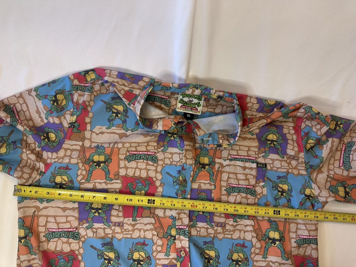 Nickelodeon TMNT Cowabunga Shirt Mens 3XL Teenage Mutant Ninja Turtles Size US XXL / EU 58 / 5 - 6 Thumbnail