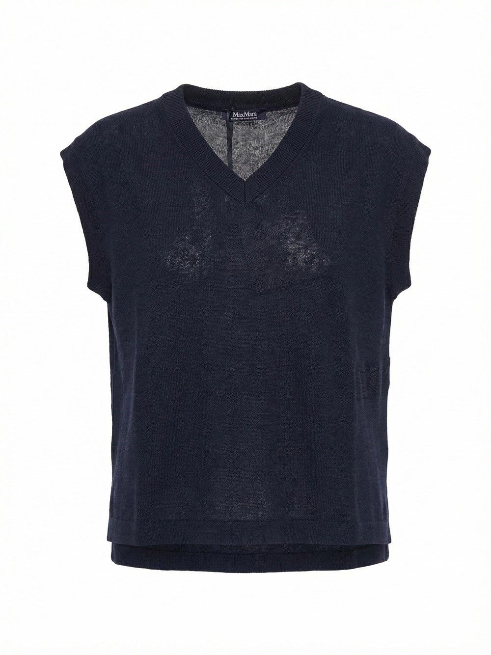 Max Mara Linen Vest Size L / US 10 / IT 46 - 1 Thumbnail