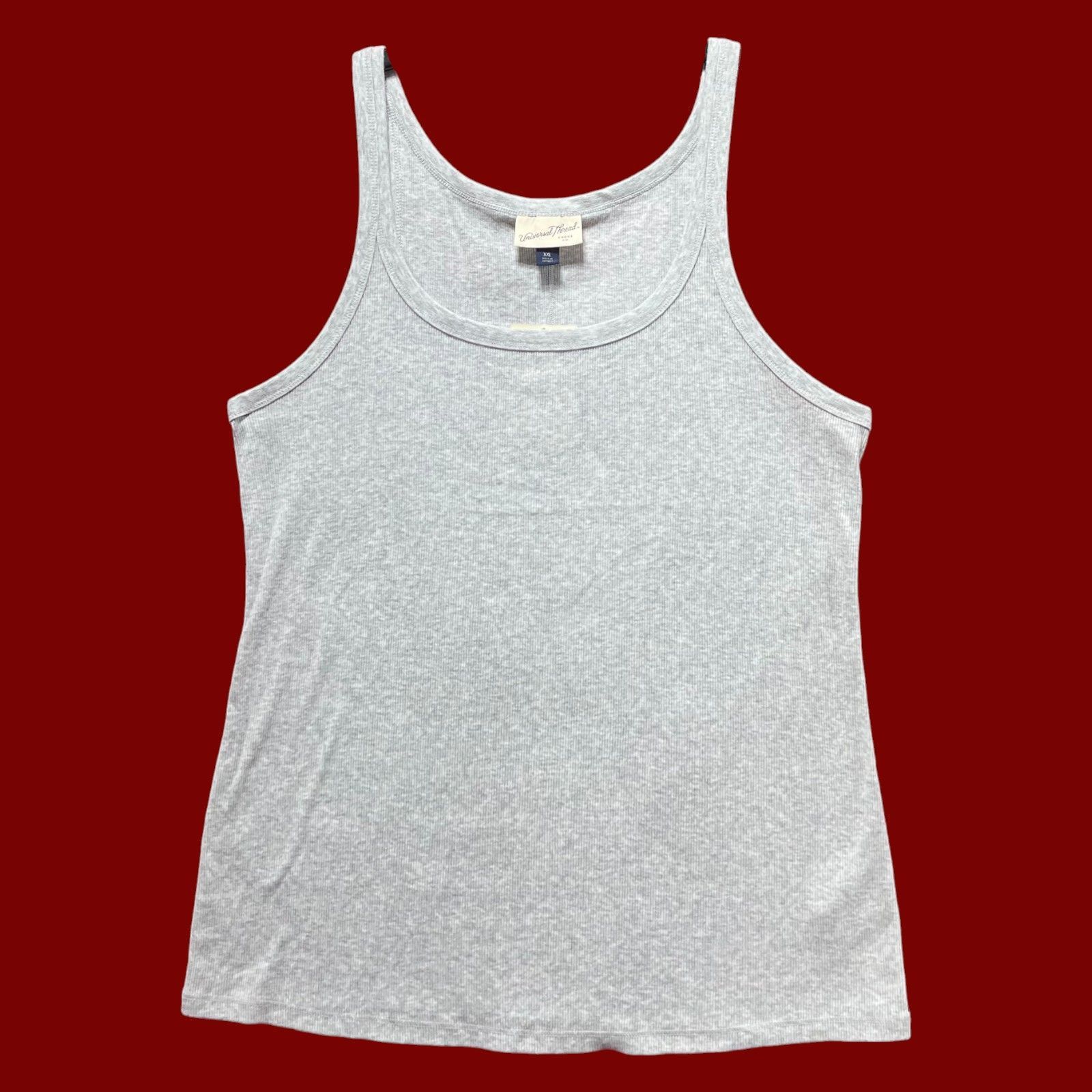 Other Universal Thread - Women's Sleeveless T-Shirt - Gray - XXL Size XXL / US 16-18 / IT 52-54 - 1 Thumbnail