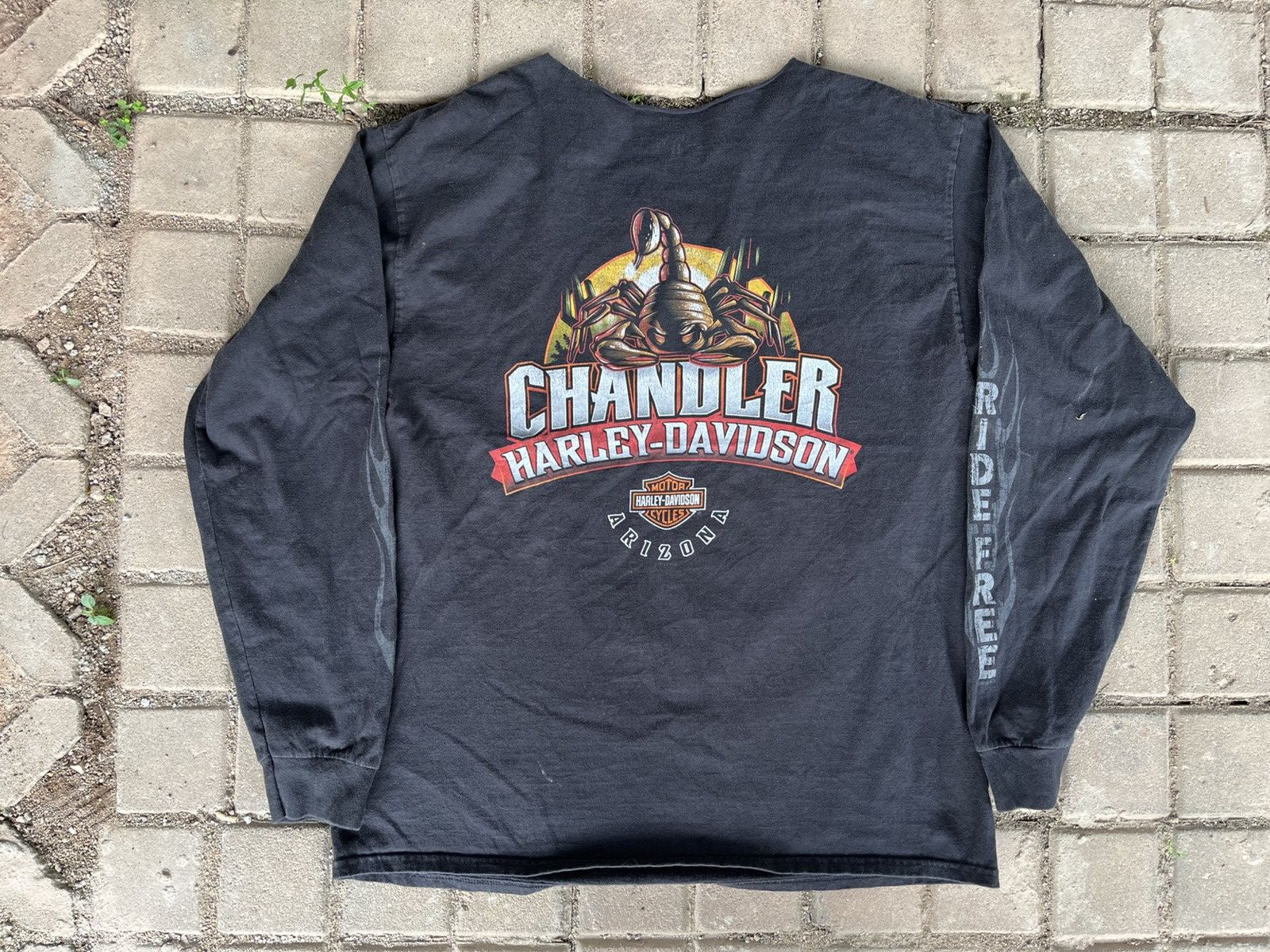 Harley Davidson × Vintage Vintage Y2K Harley Davidson Arizona Size US L / EU 52-54 / 3 - 5 Thumbnail