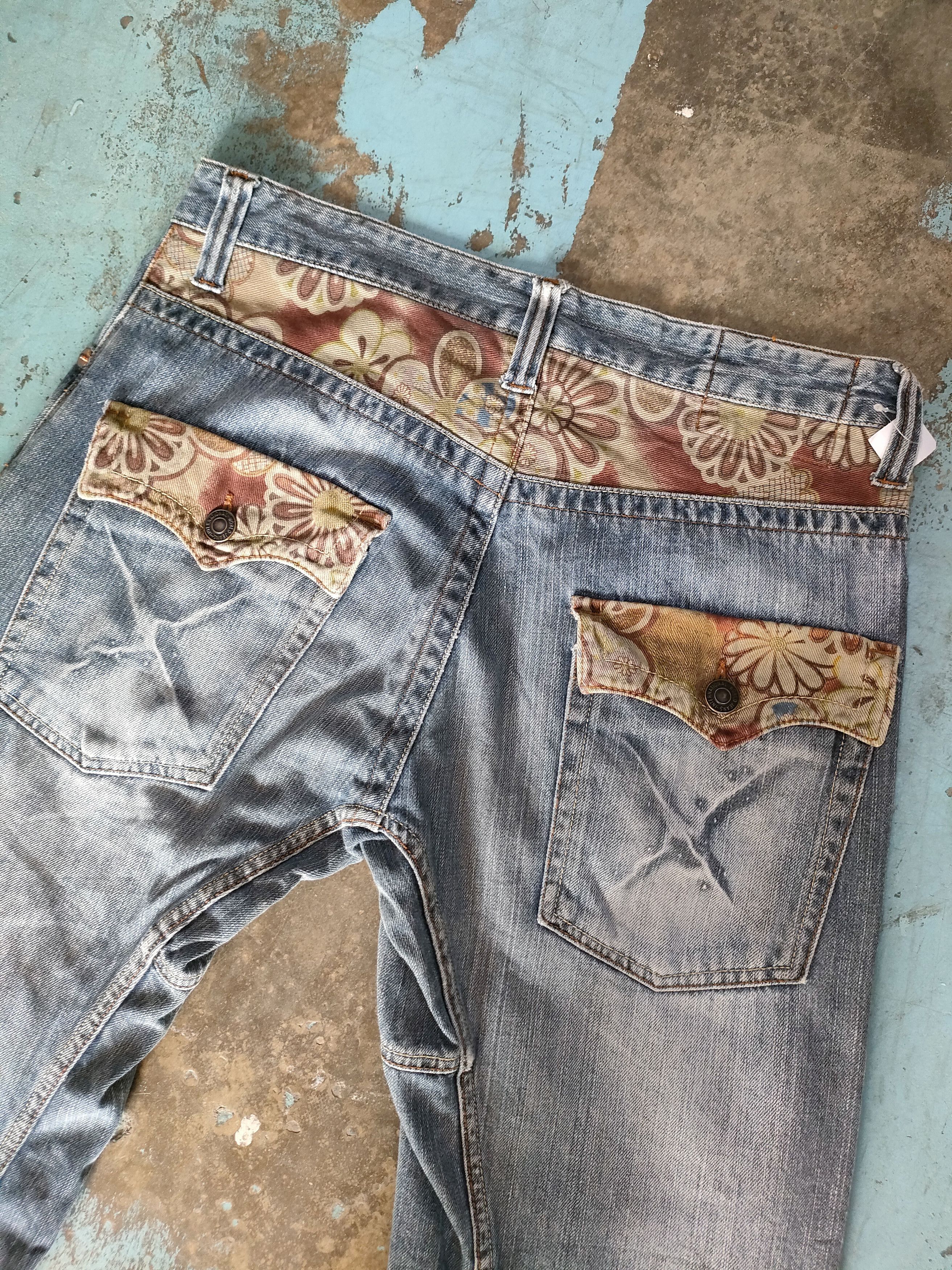 Japanese Brand Japanese Style Art Jeans Size US 33 - 3 Thumbnail