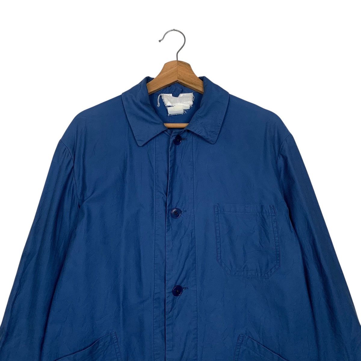 Japanese Brand Japanese Brand Blue Long Jacket Size US M / EU 48-50 / 2 - 2 Thumbnail