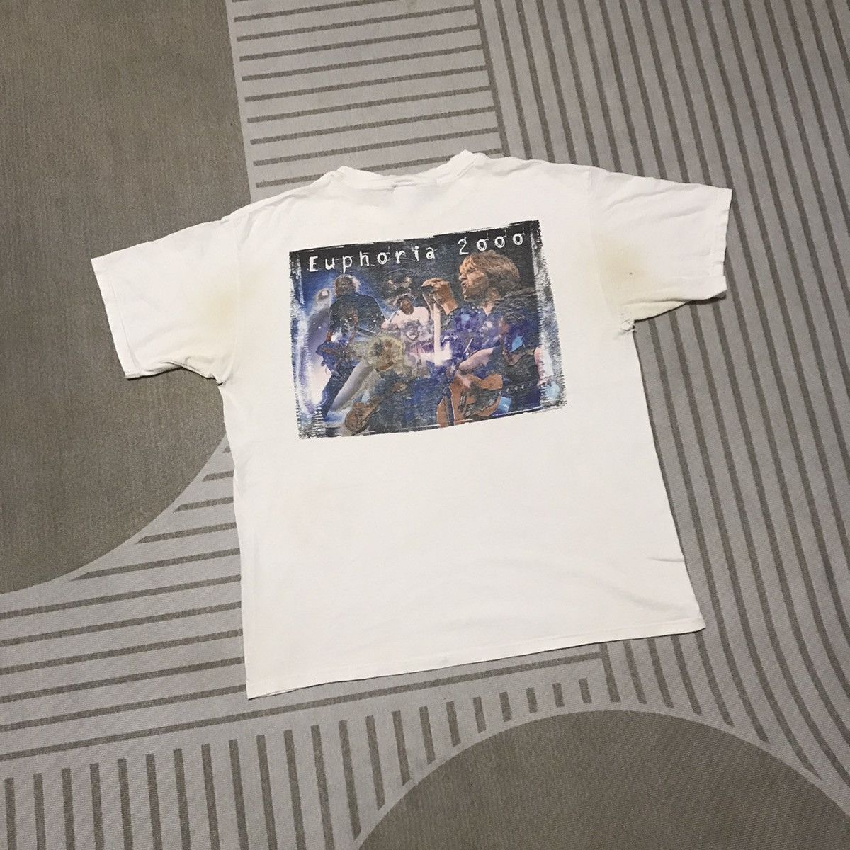 Band Tees × Vintage VINTAGE DISTRESS BAND DEF LEPPARD 00s RARE TEE Size US XL / EU 56 / 4 - 1 Thumbnail