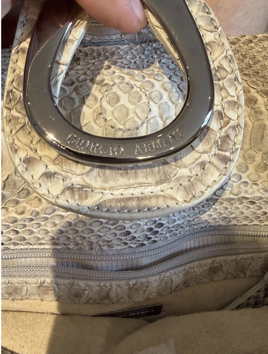 Giorgio Armani Giorgio Armani python handbag Size ONE SIZE - 4 Thumbnail