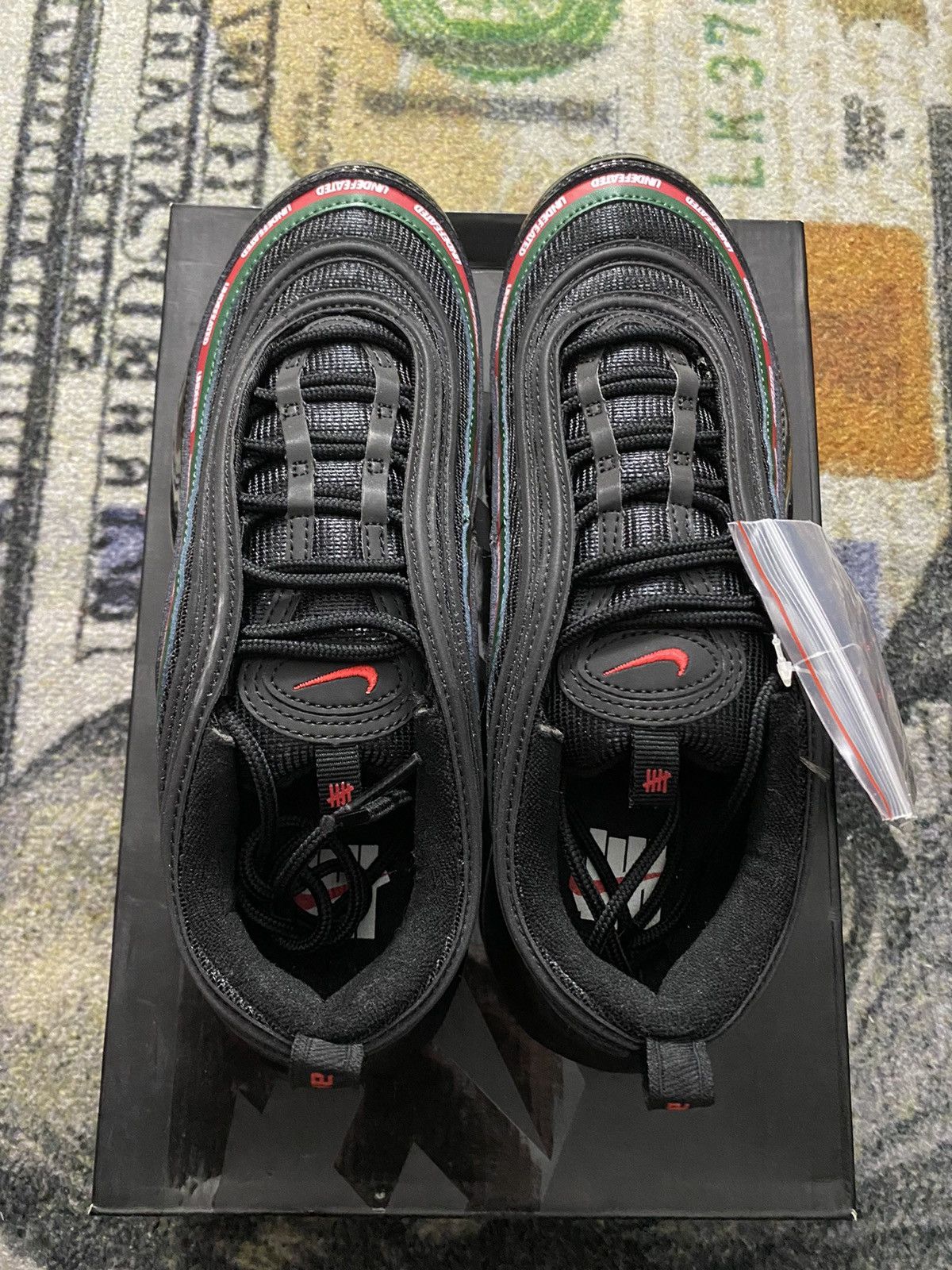 Nike × Undefeated Nike Air Max 97 Undefeated Black (2017) Size US 8 / EU 41 - 7 Thumbnail