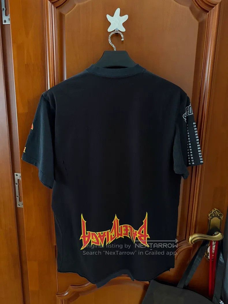 Balenciaga Balenciaga Upside-Down Sonic Hunter Patchwork Short Sleeve Size US S / EU 44-46 / 1 - 2 Thumbnail