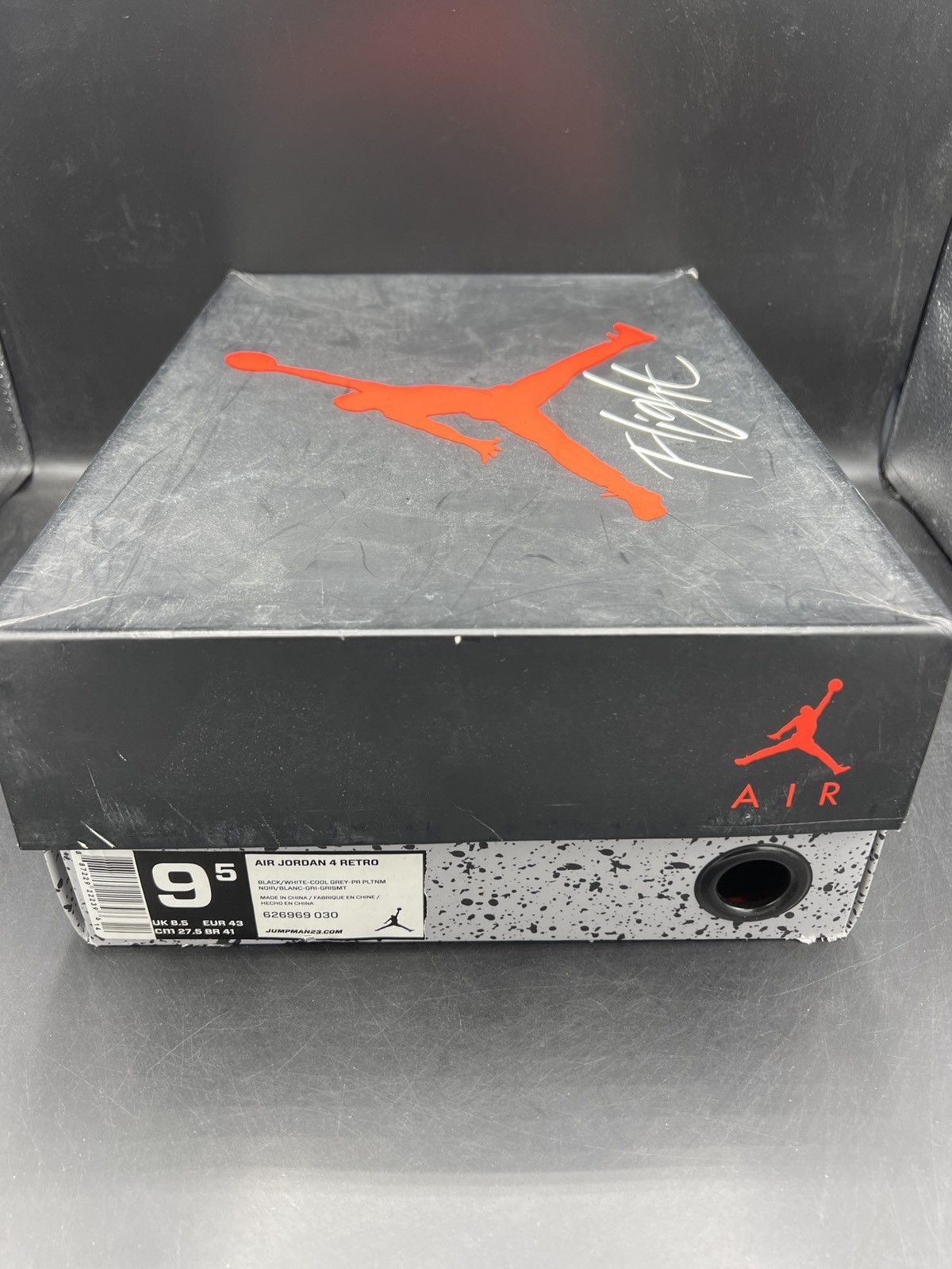 Air Jordan 4 Retro 'Fear' 2013 Men’s 9.5 (626969-030) OG ALL