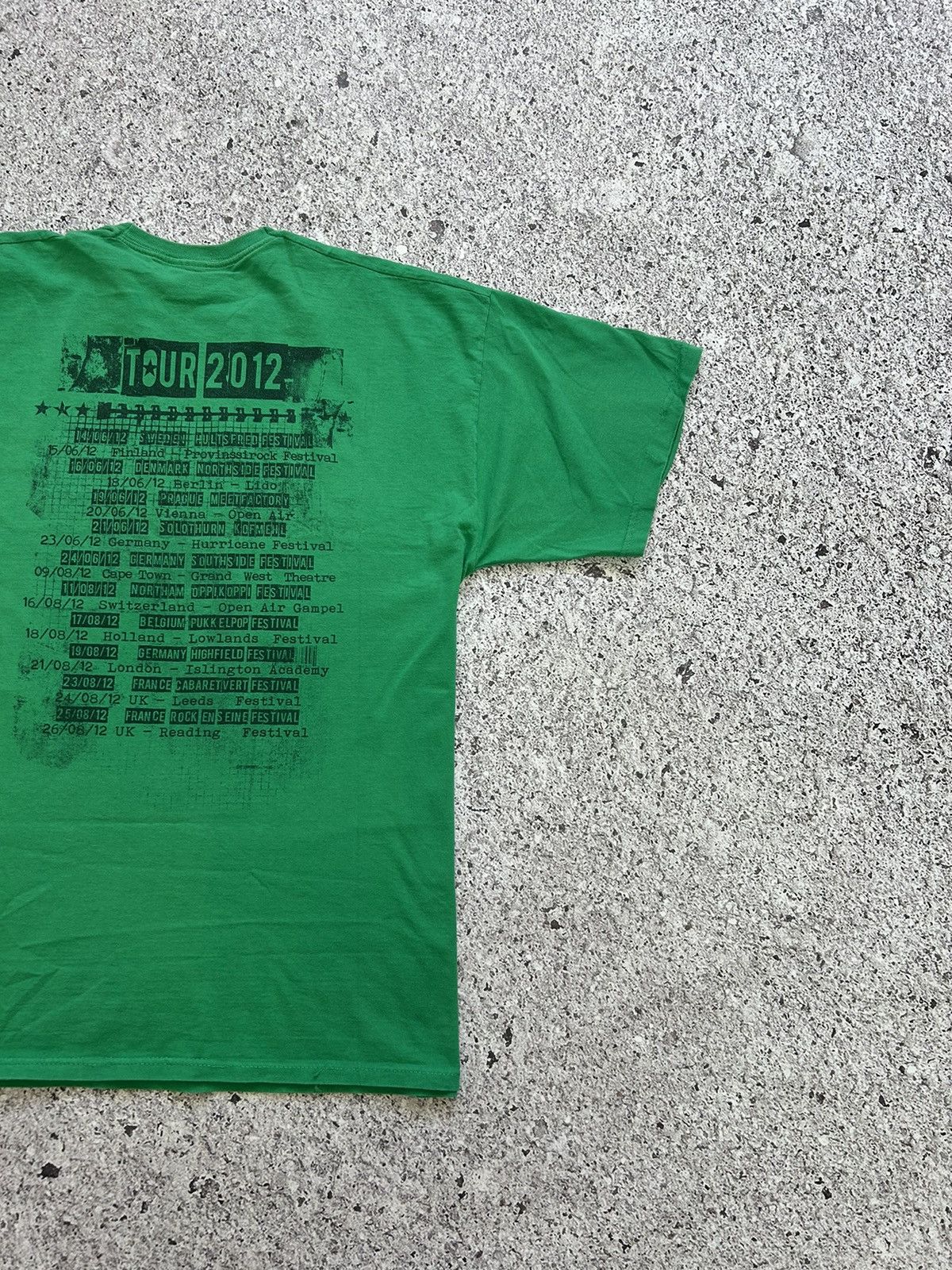 Band Tees × Vintage Vintage Eagles Of Death Metal Tour 2012 Rock Band T-Shirt Size US XL / EU 56 / 4 - 8 Thumbnail