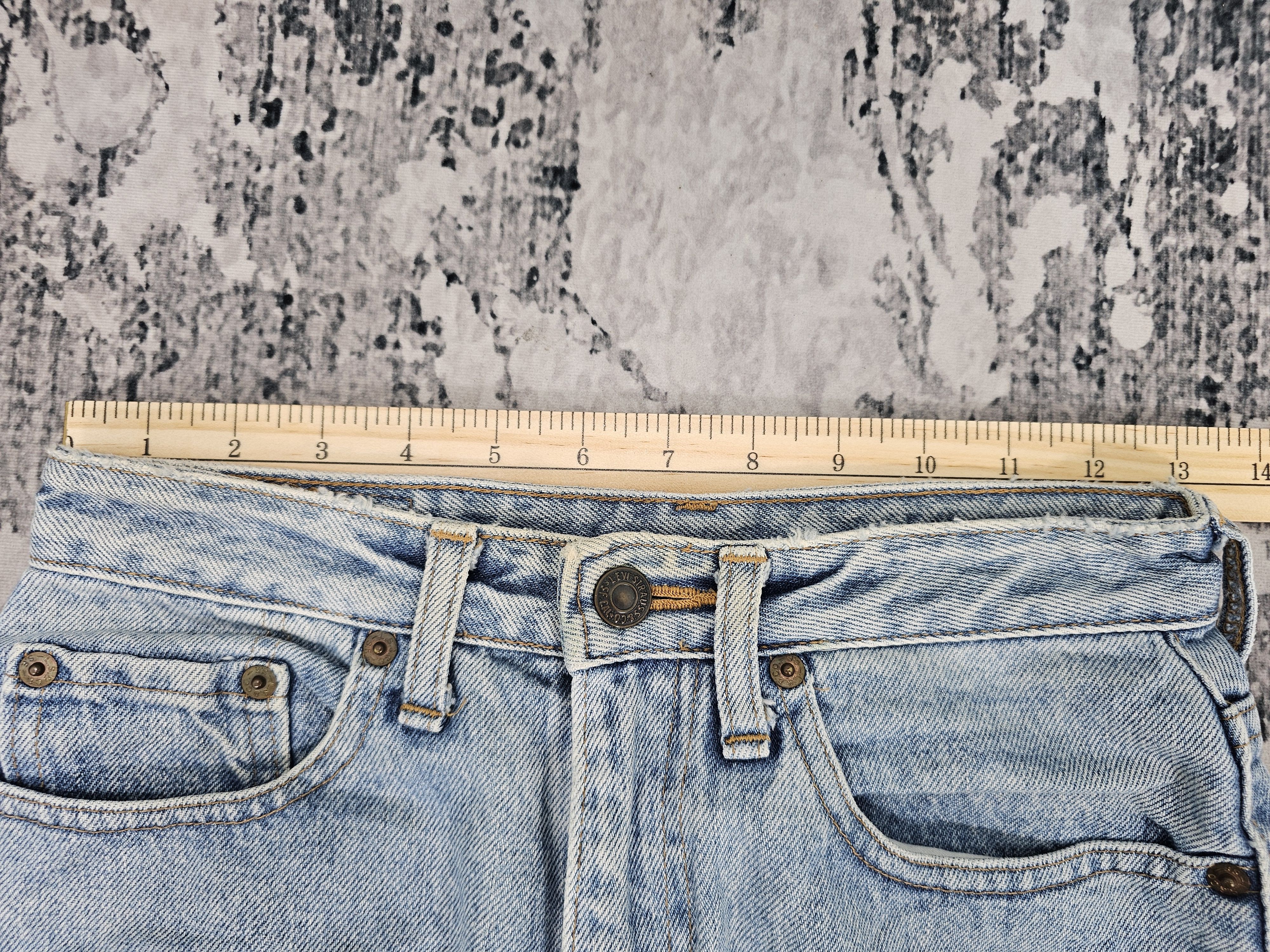 Levi's Vintage Clothing Vtg LEVIS W515 0227 Faded Light Blue High Rise Jeans L0559 Size US 26 / EU 42 - 15 Thumbnail