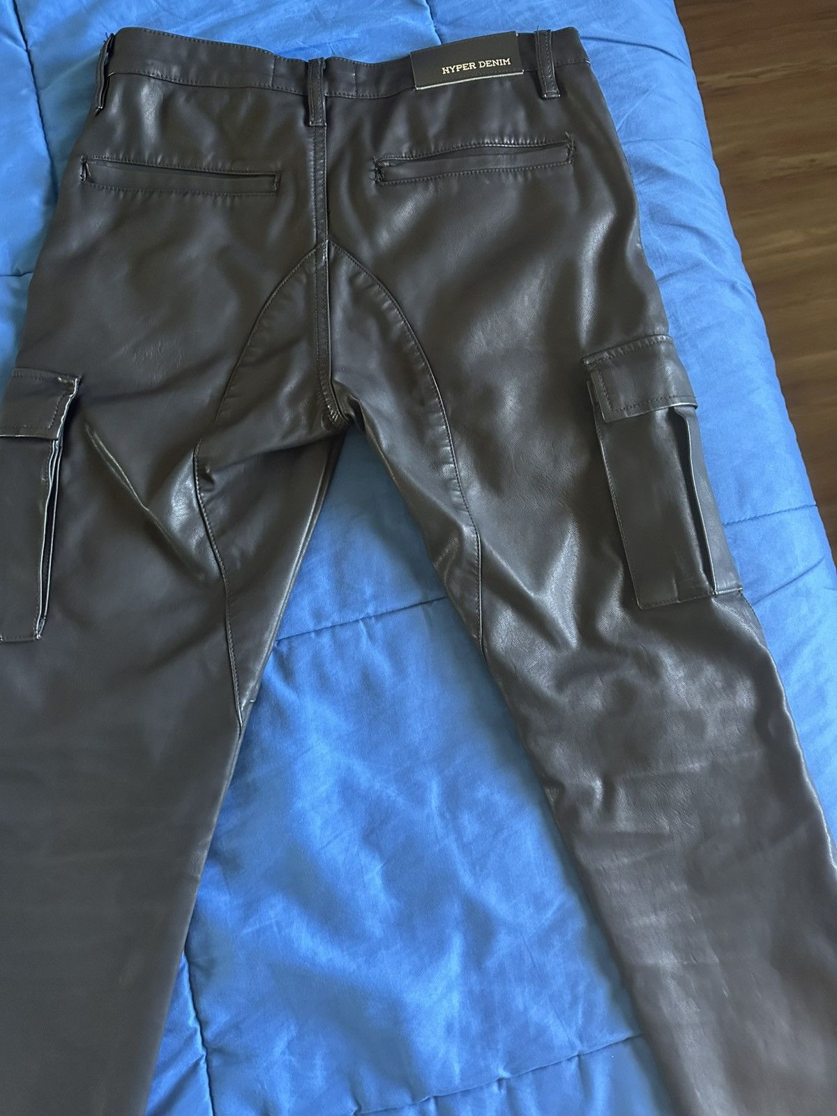 HyperDenim Hyper Denim Slim Fit Leather Pants Size US 28 / EU 44 - 7 Thumbnail