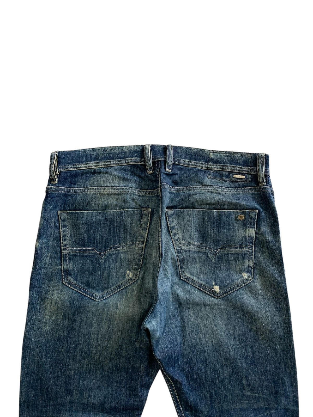 Diesel Diesel Industry Tepphar Slim Carrot Faded Blue Jeans Size US 32 / EU 48 - 3 Thumbnail