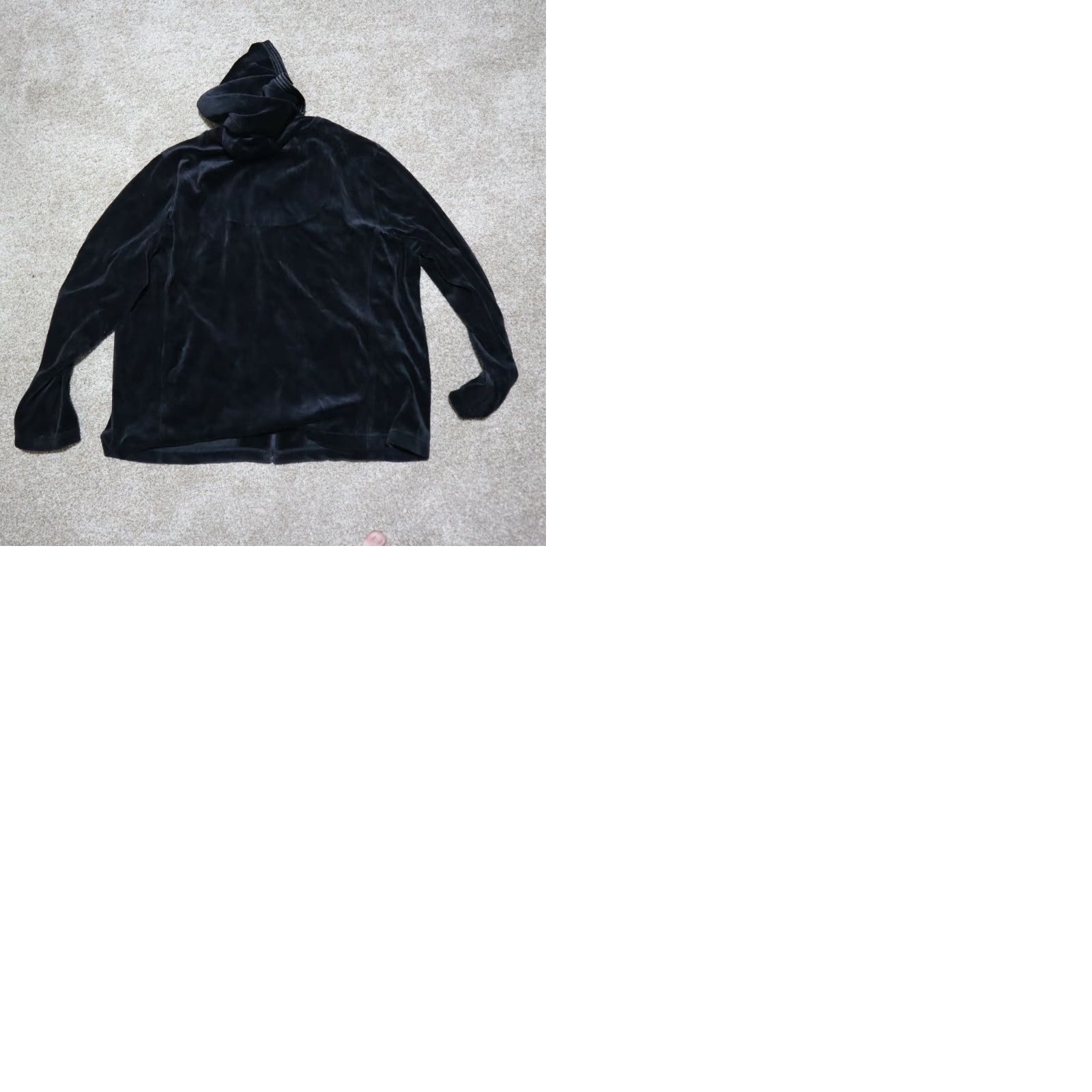 Vintage White Stag Women Soft Black Track Jacket Hooded 2XL Size XXL Jacket Women Black Hooded Outdoor Cotton Solid 90s Feature: Hooded Size XXL / US 16-18 / IT 52-54 - 9 Thumbnail