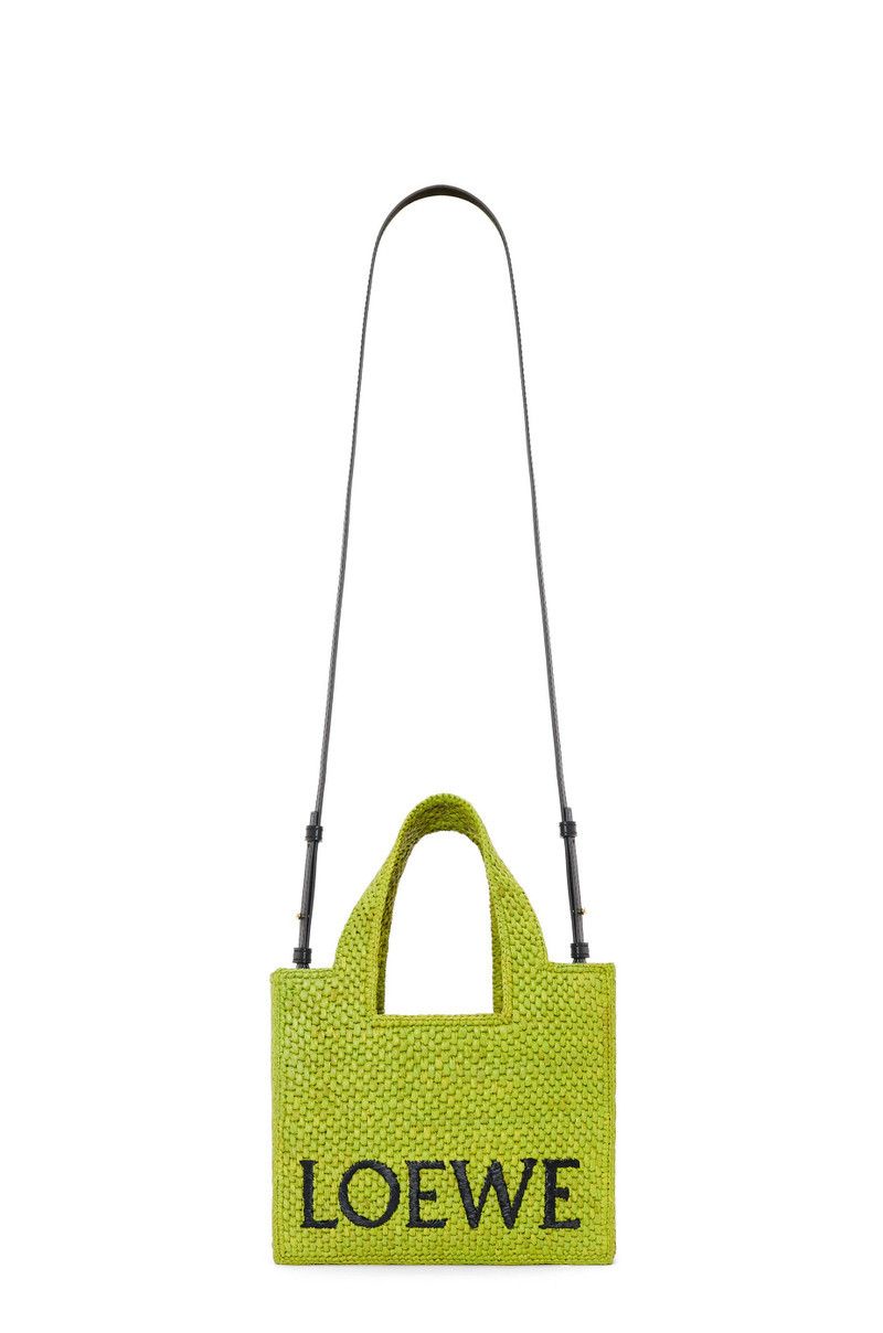 Loewe o1in1g0426 Size: OS / Small Font Tote Bag in Meadow Green Size ONE SIZE - 7 Thumbnail