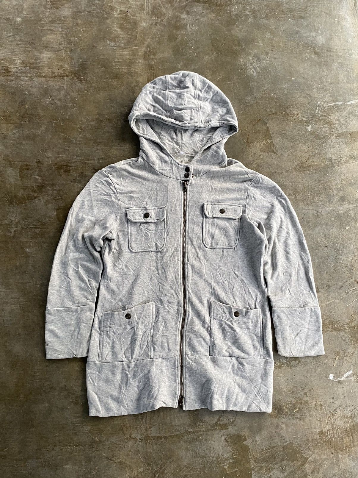 Hysteric Glamour × Japanese Brand × Vintage Japanes n, Multi pocket zip Hoodie Like Hysteric Glamour Size US L / EU 52-54 / 3 - 1 Thumbnail