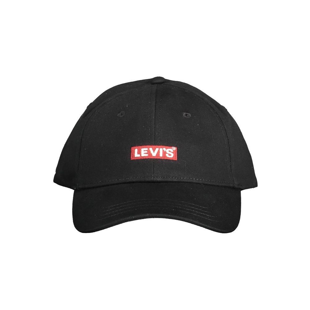 Levi's Black Cotton Men Men's Cap Size ONE SIZE - 1 Thumbnail