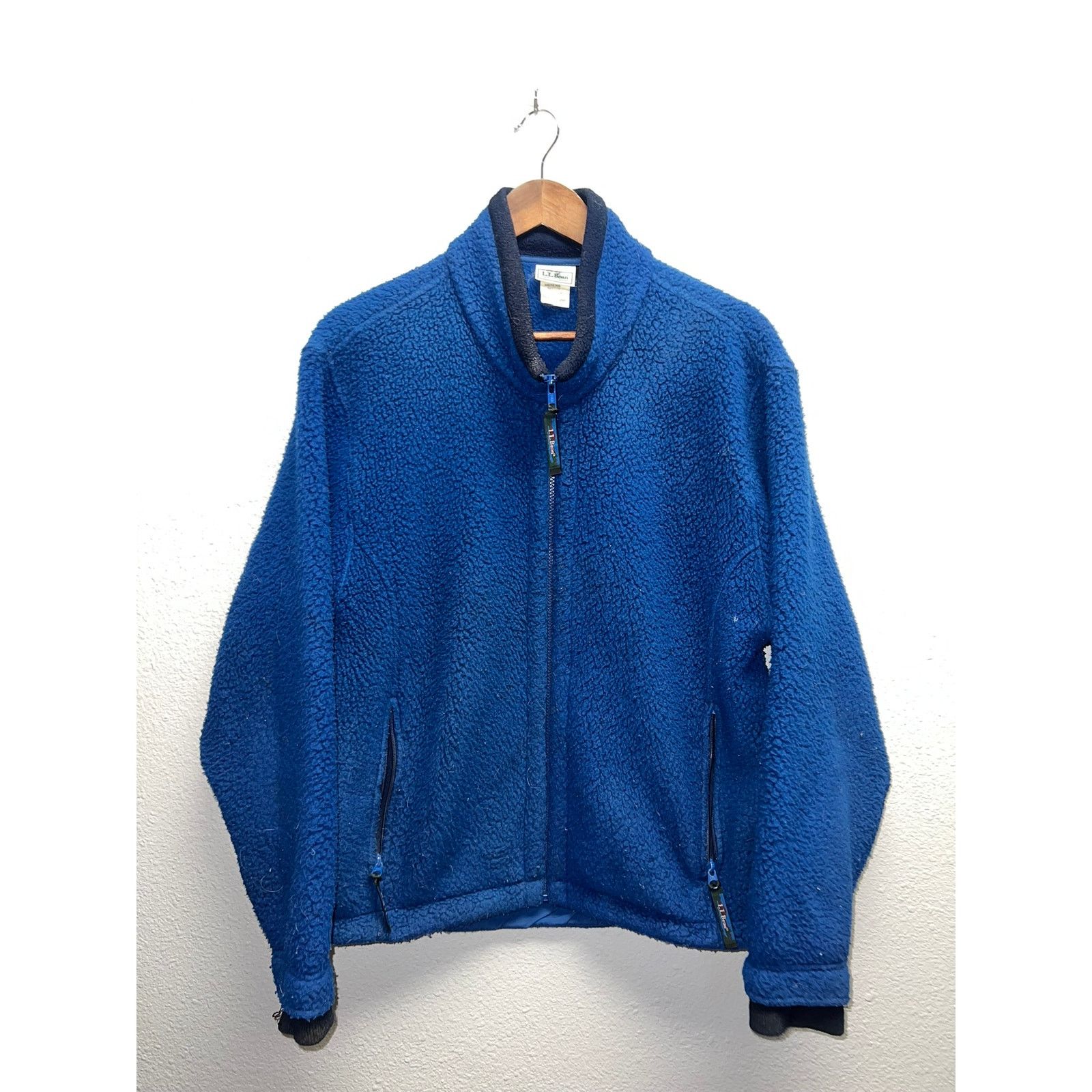 Vintage Vintage Womens LL Bean Fleece Jacket Sweatshirt USA VTG M Size M / US 6-8 / IT 42-44 - 1 Thumbnail