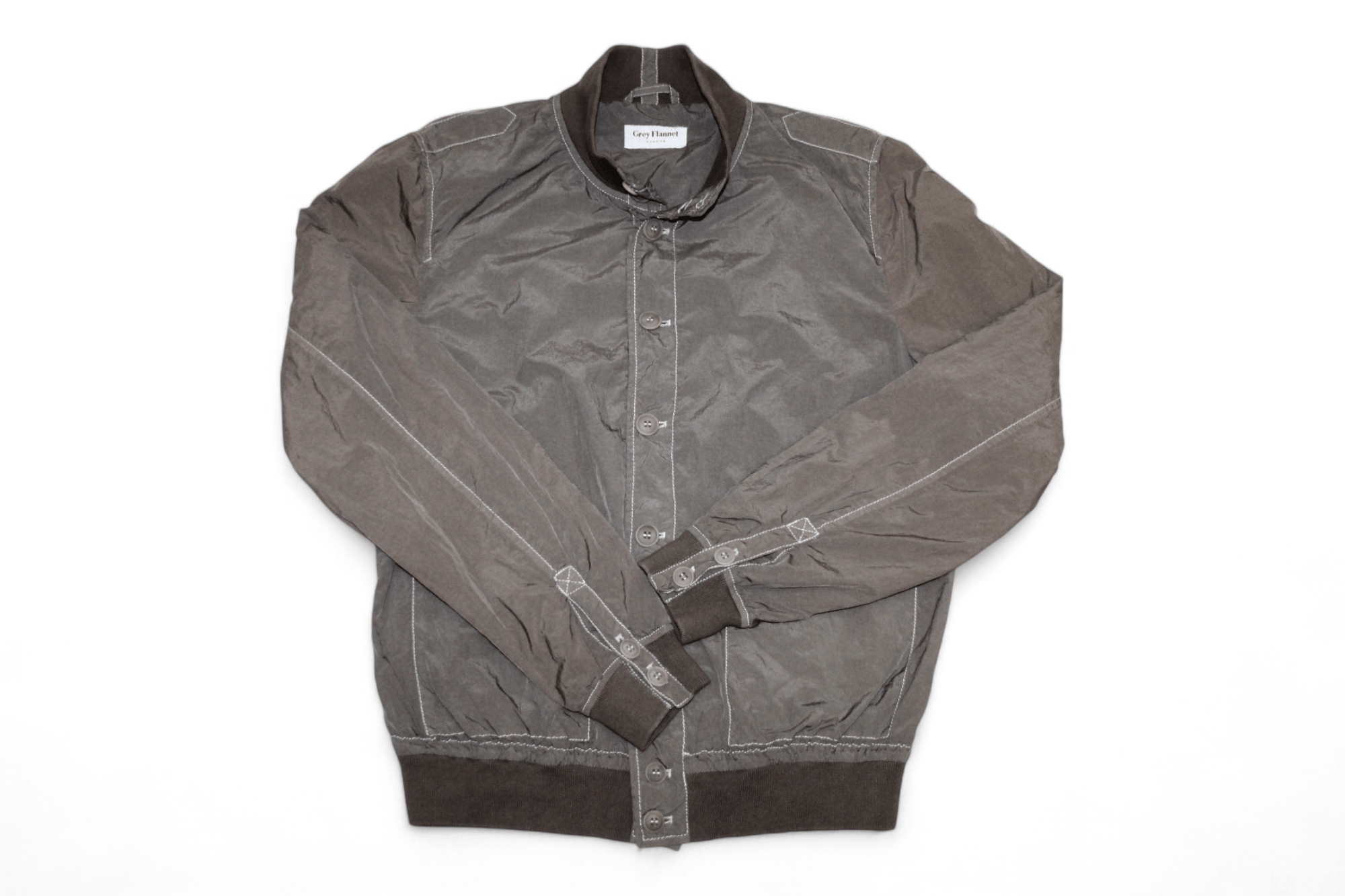 Other UK 💥Grey Flannel London Lightweight Cotton Polyamide Blouson Size US M / EU 48-50 / 2 - 1 Preview