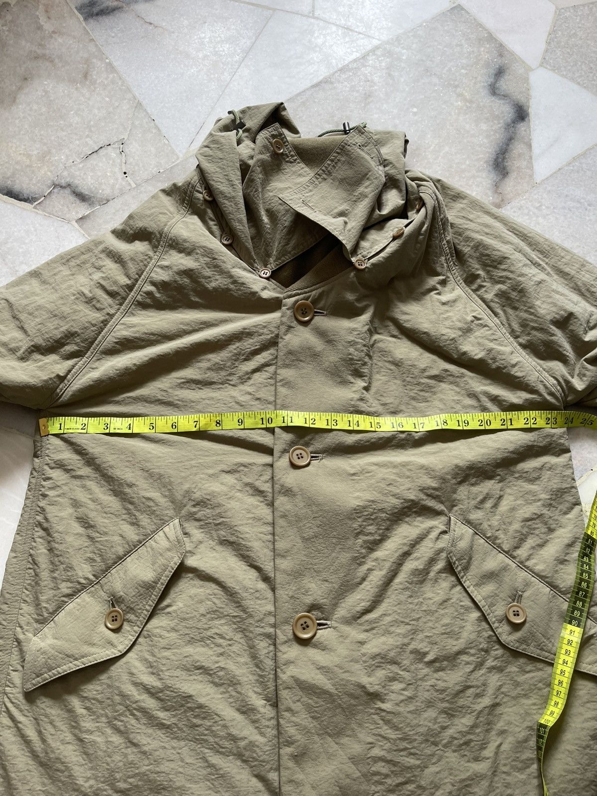 Issey Miyake Rare Plantation Issey Miyake Reversible Long Jacket Size US XL / EU 56 / 4 - 20 Thumbnail