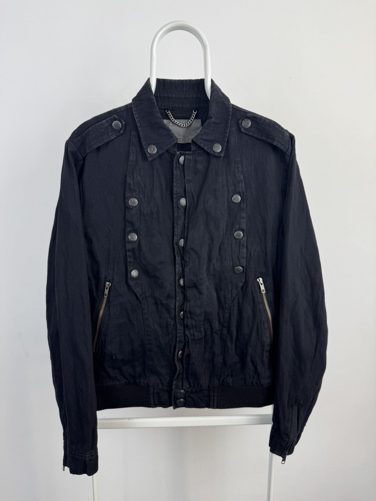 Allsaints All Saints Napoleon Spitalfields Heavy Cotton Bomber Size US L / EU 52-54 / 3 - 1 Thumbnail