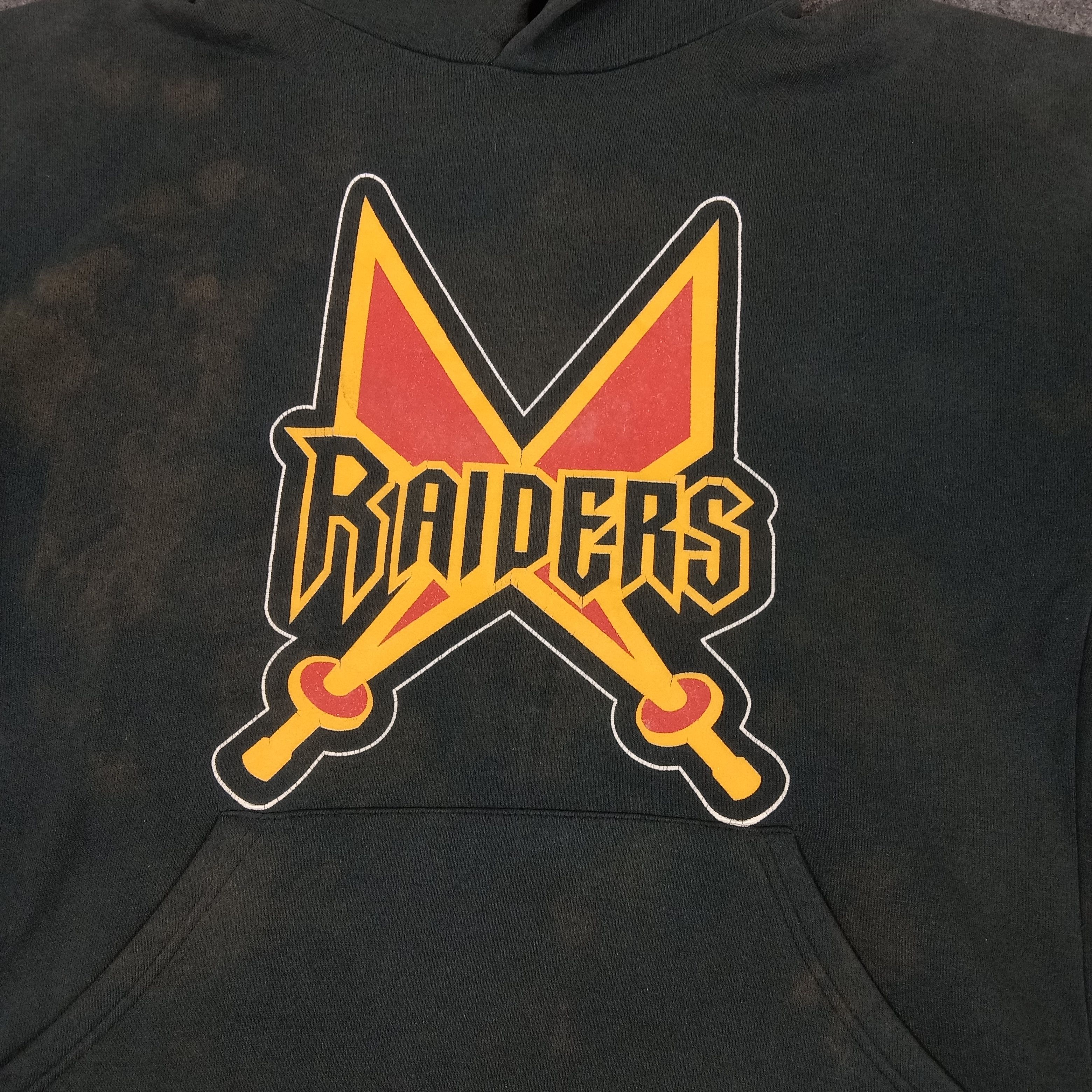 MLB × Russell Athletic × Vintage RAIDERS Baseball Style MLB Center Logo Hoodie Size US L / EU 52-54 / 3 - 2 Thumbnail