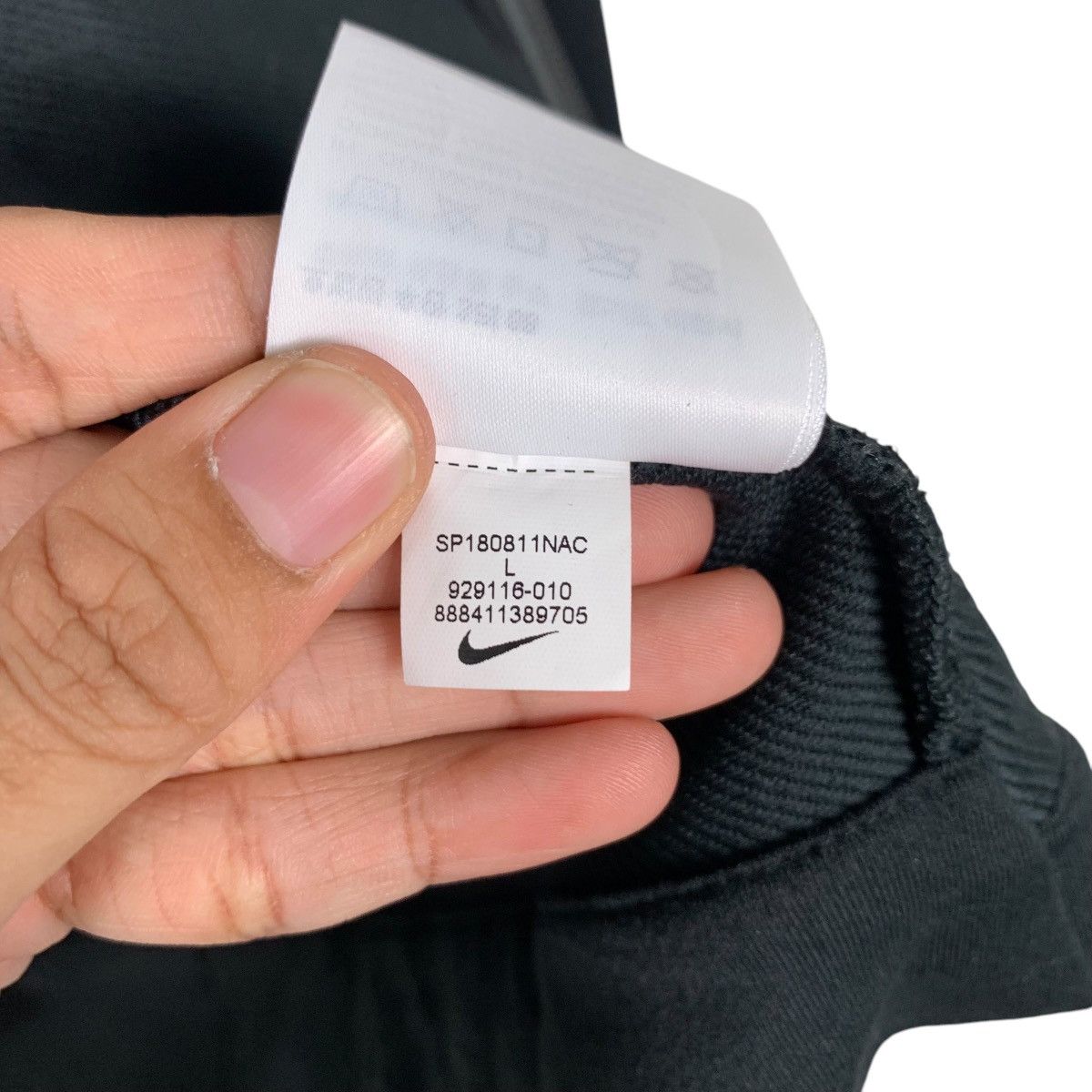 Nike NIKE Dri-Fit Light Hoodie Jacket Running Hoodie #1772-C78 Size L / US 10 / IT 46 - 25 Thumbnail