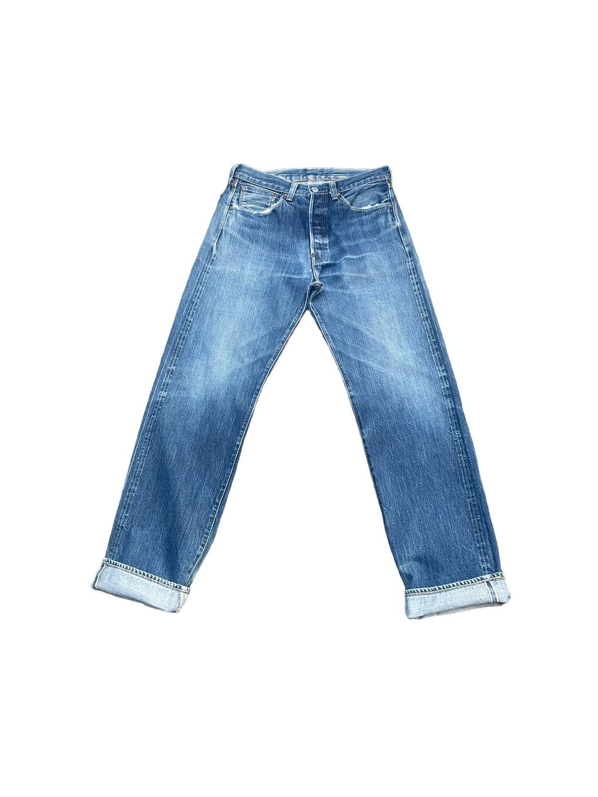 Vintage 2005 Levis 501 E 1937 Selvedge Denim