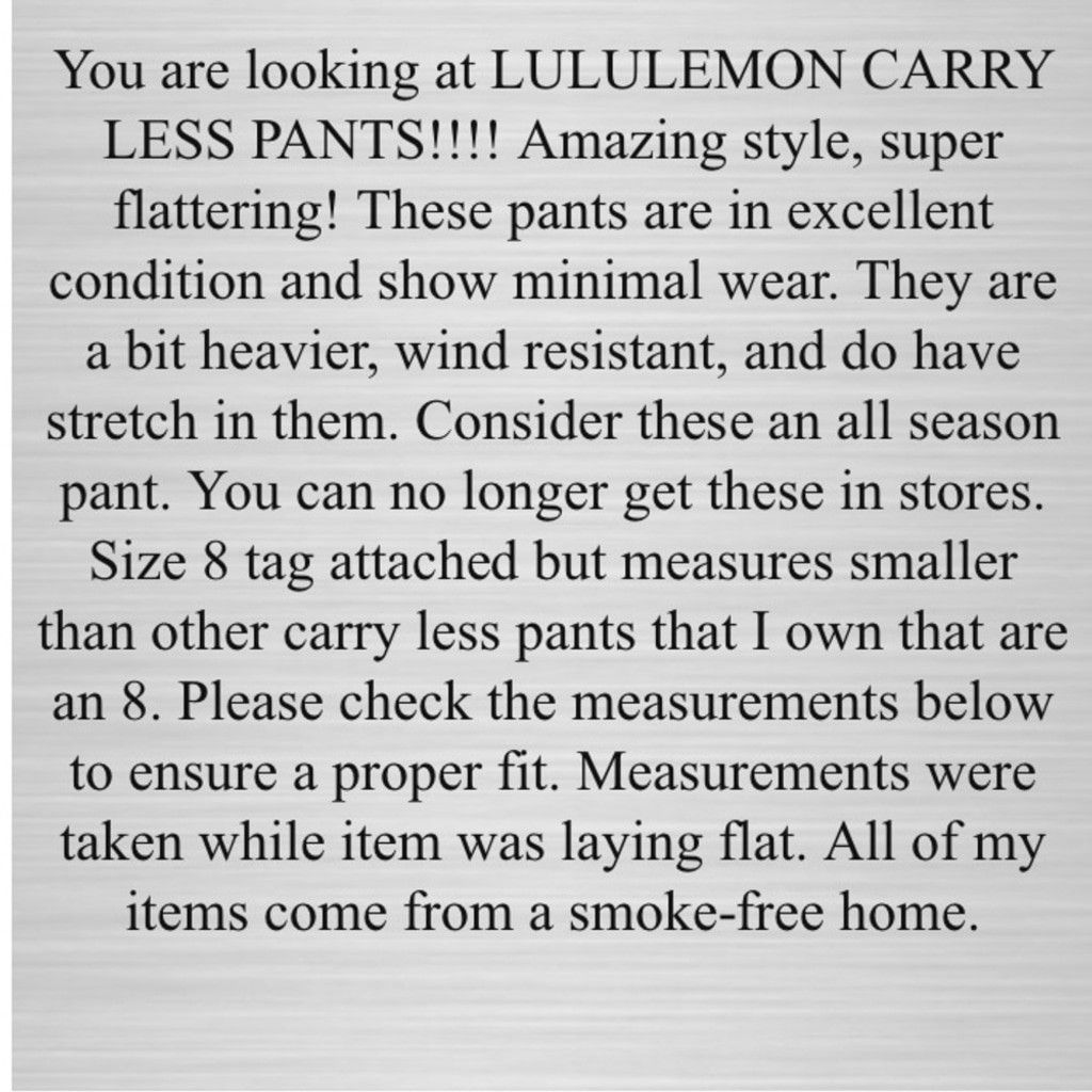 Lululemon LULULEMON Carry Less Wide Legs Cargo Pants in Gray Size 30" / US 8 / IT 44 - 6 Thumbnail