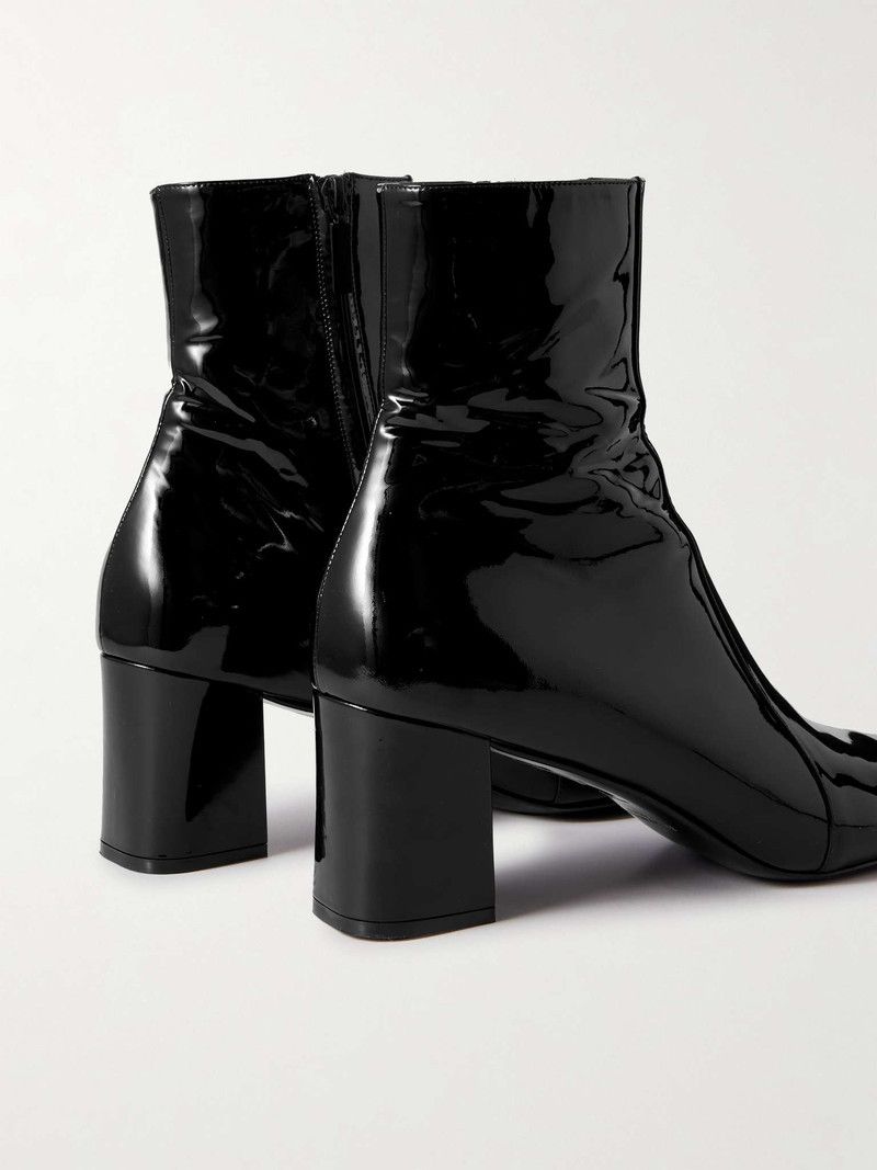 Saint Laurent Paris o1s1wg110126 776861 Rainer Boots in Patent Leather in Black Size US 9 / EU 42 - 4 Thumbnail