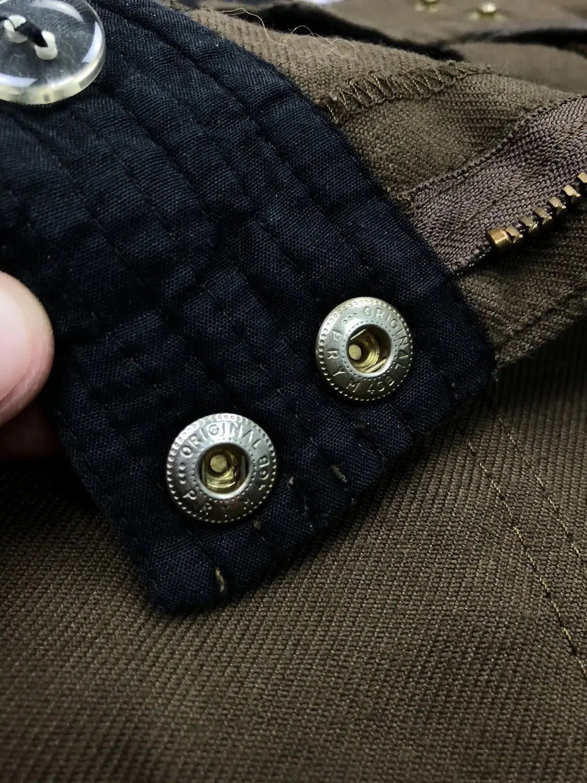 ME+EM ME+EM Vintage Streetwear Avantgarde Pants 14 Size Brown Hype Size 32" / US 10 / IT 46 - 9 Thumbnail