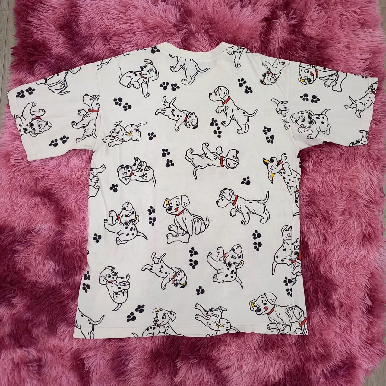 Cartoon Network × Vintage Vintage 90s DISNEY'S 101 DALMATIANS All-Over Print T-shirt Size US L / EU 52-54 / 3 - 8 Thumbnail