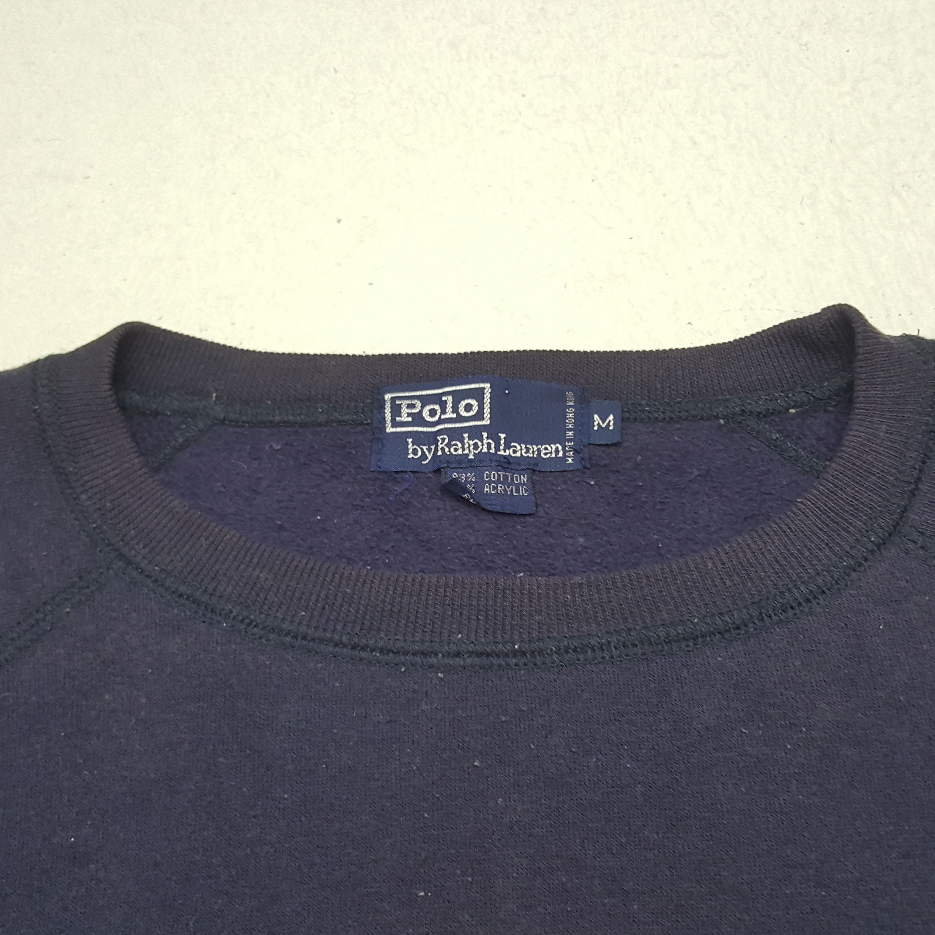 Polo Ralph Lauren × Vintage Vintage Polo Bear By Ralph Lauren Sweatshirt Size US M / EU 48-50 / 2 - 4 Thumbnail