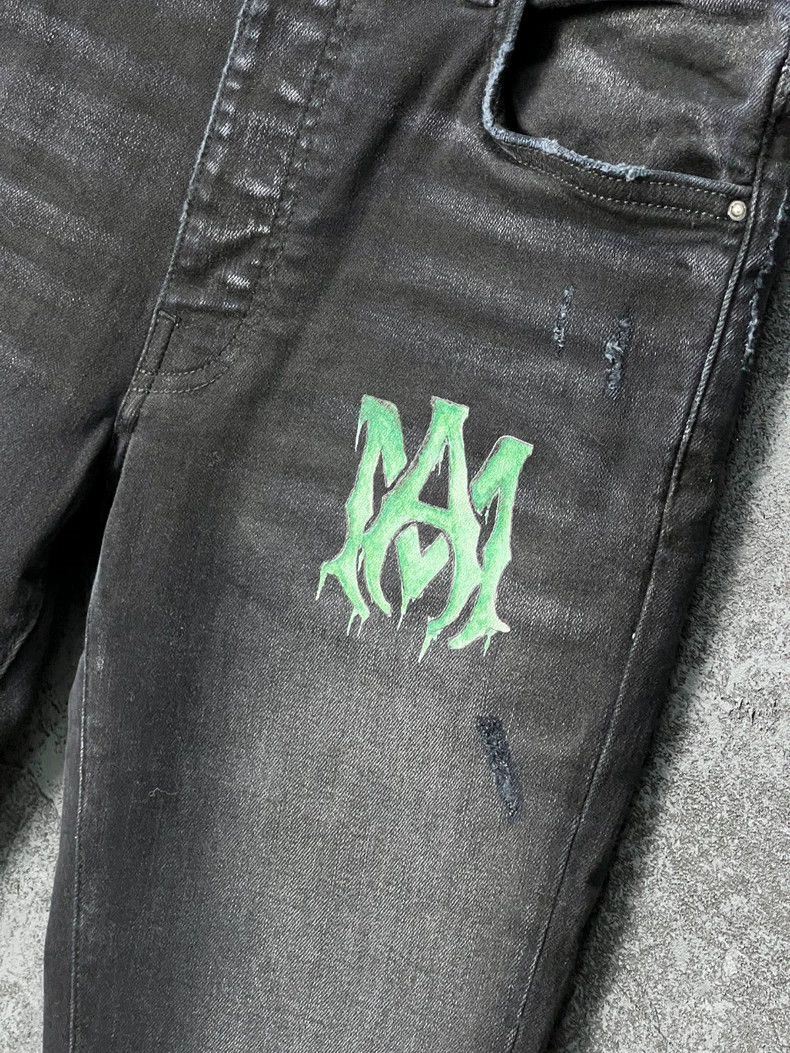 Amiri Amiri distressed washed denim pants Size US 30 / EU 46 - 4 Thumbnail