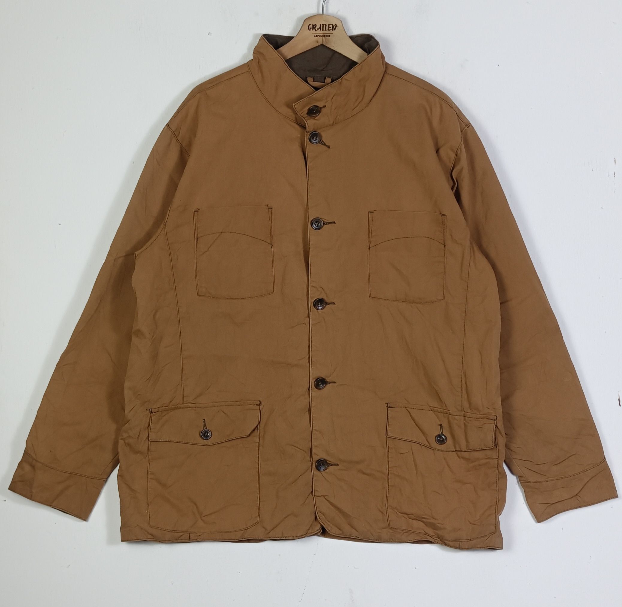 Eddie Bauer Vintage🔥 Eddie Bauer Chore Jacket Multi Pocket Size US XL / EU 56 / 4 - 1 Thumbnail