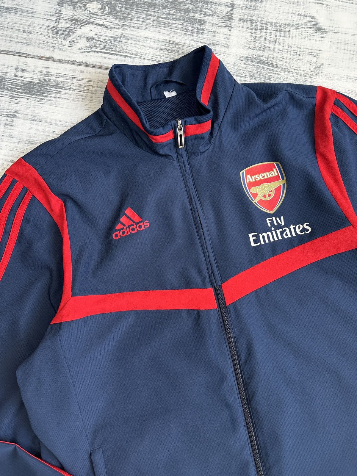 Adidas ADIDAS Arsenal London 19/20 Training Football Track Jacket Size US L / EU 52-54 / 3 - 9 Thumbnail