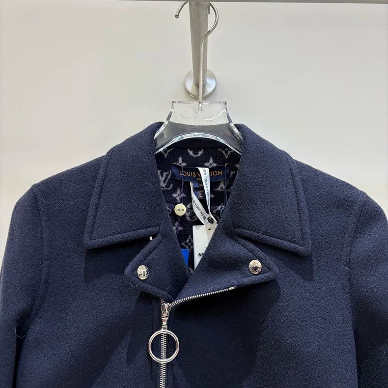 Louis Vuitton Louis Vuitton Dark blue inside logo presbyopic full print Size XS / US 0-2 / IT 36-38 - 3 Thumbnail
