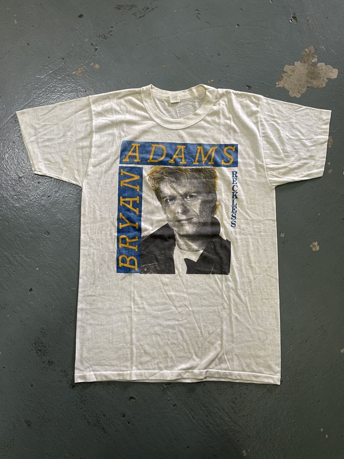 Band Tees × Vintage Vintage 80s Bryan Adams “RECKLESS” Band Tees Size US L / EU 52-54 / 3 - 1 Thumbnail