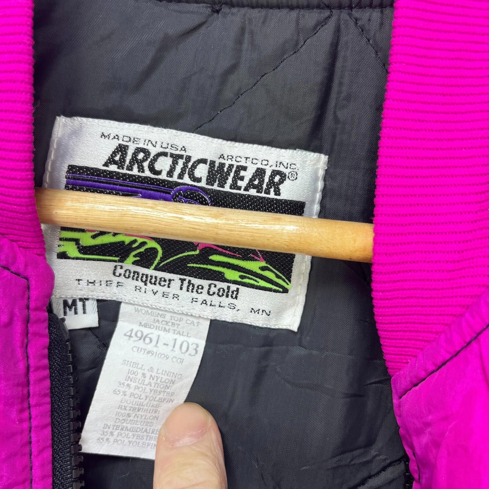 Other Vintage 90s Arctic Cat Jacket Women’s Medium Arcticwear Size M / US 6-8 / IT 42-44 - 5 Thumbnail