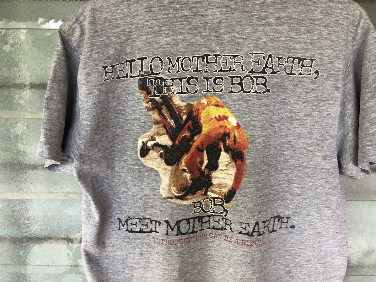 No Fear Rare Vintage No Fear This is Bob Meet Mother Earth Shirt Tee Size US M / EU 48-50 / 2 - 11 Thumbnail