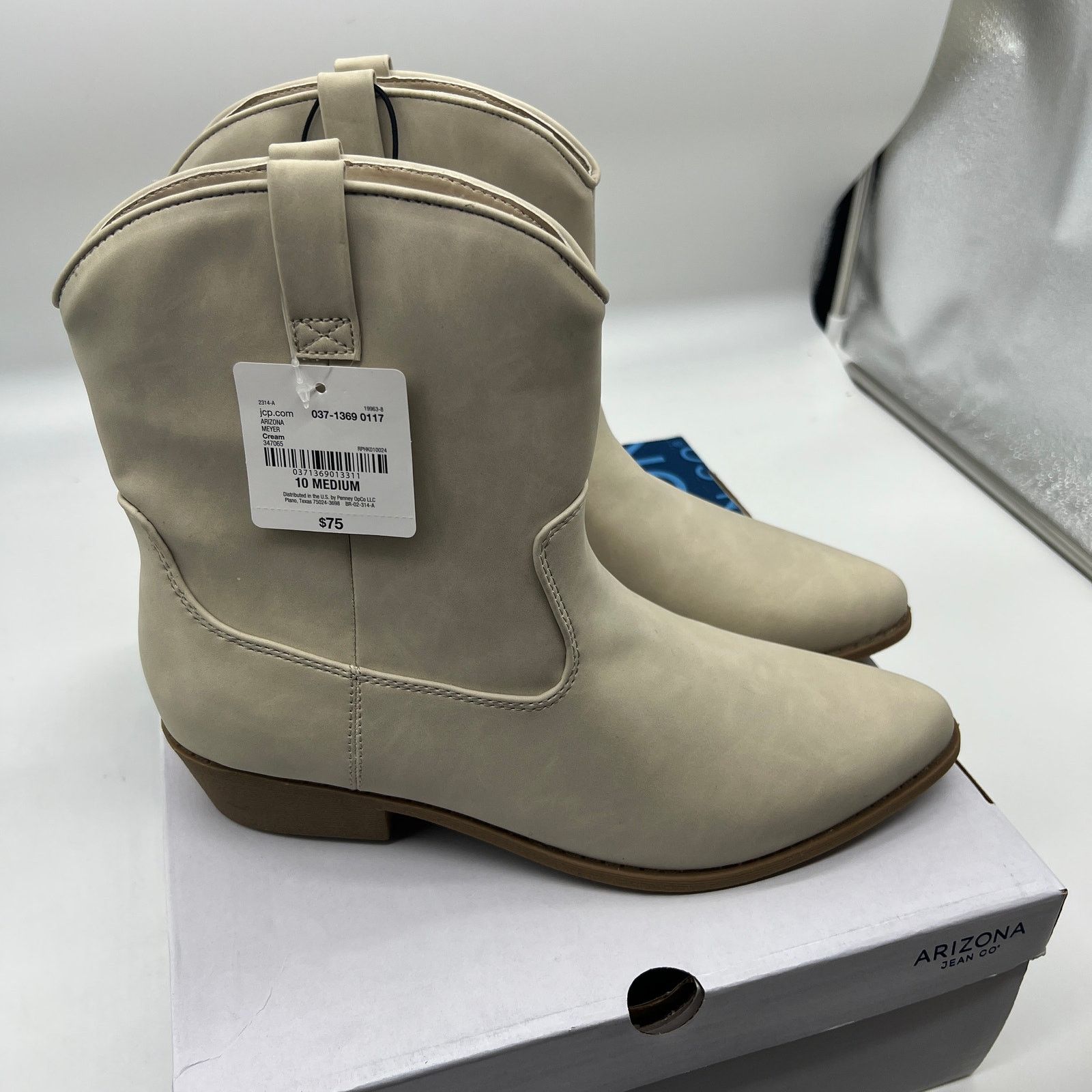 Other Arizona Jean Co Womens Western Heel Bootie Size US 10 / IT 40 - 1 Thumbnail