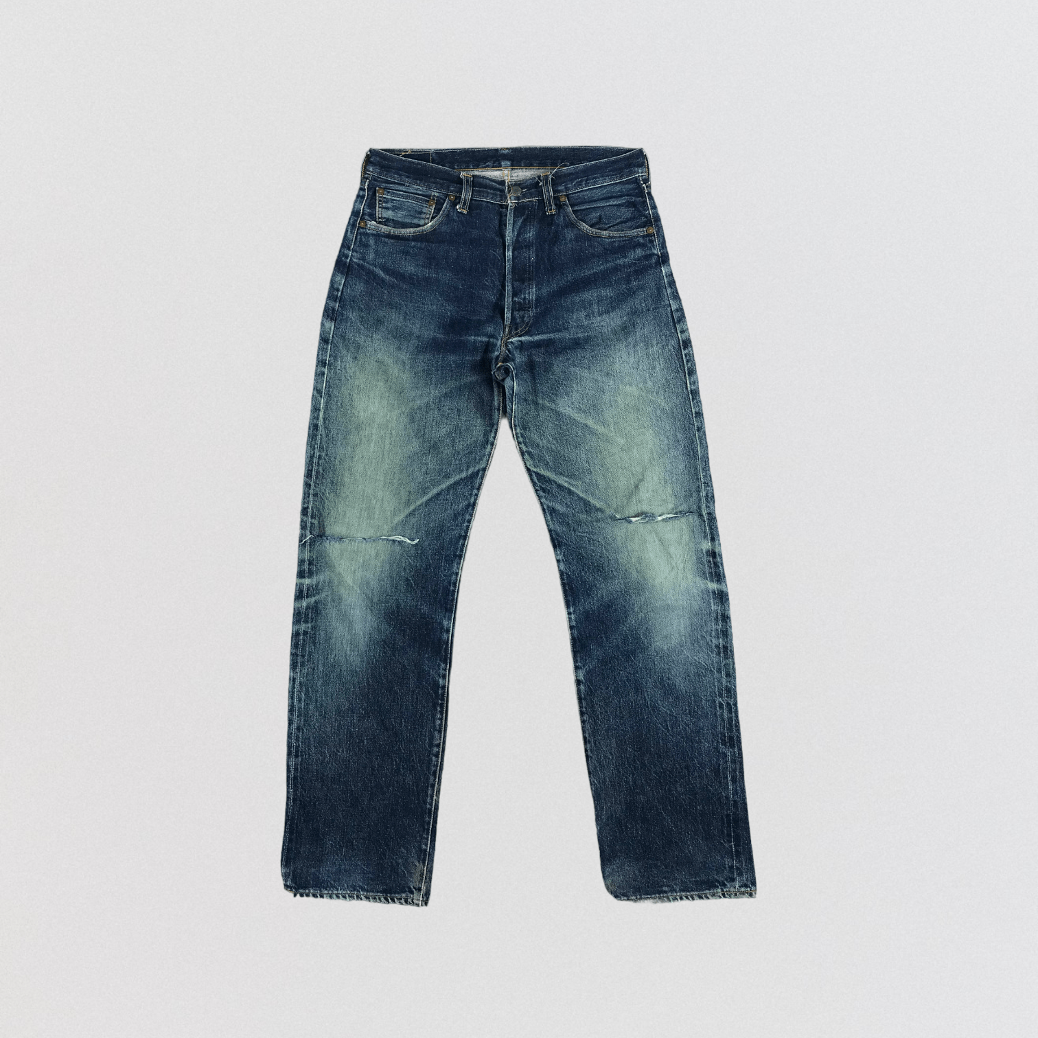 Levi's × Vintage Vintage 90s Redline Levis 501 Jeans-JM2150 Size US 32 / EU 48 - 1 Thumbnail