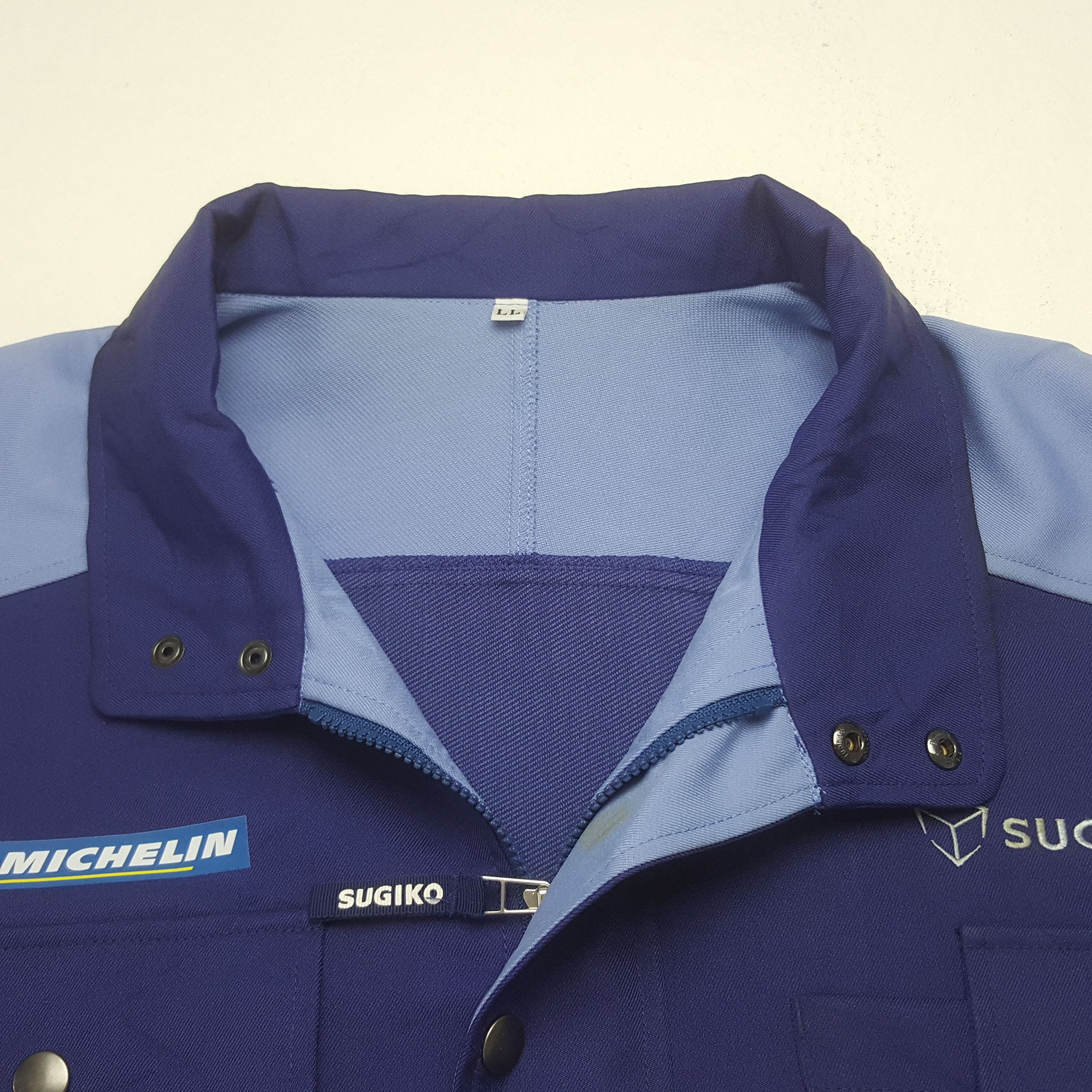 Vintage Vintage Michelin Racing Tyre Work Jacket C324N5 Size US L / EU 52-54 / 3 - 5 Thumbnail
