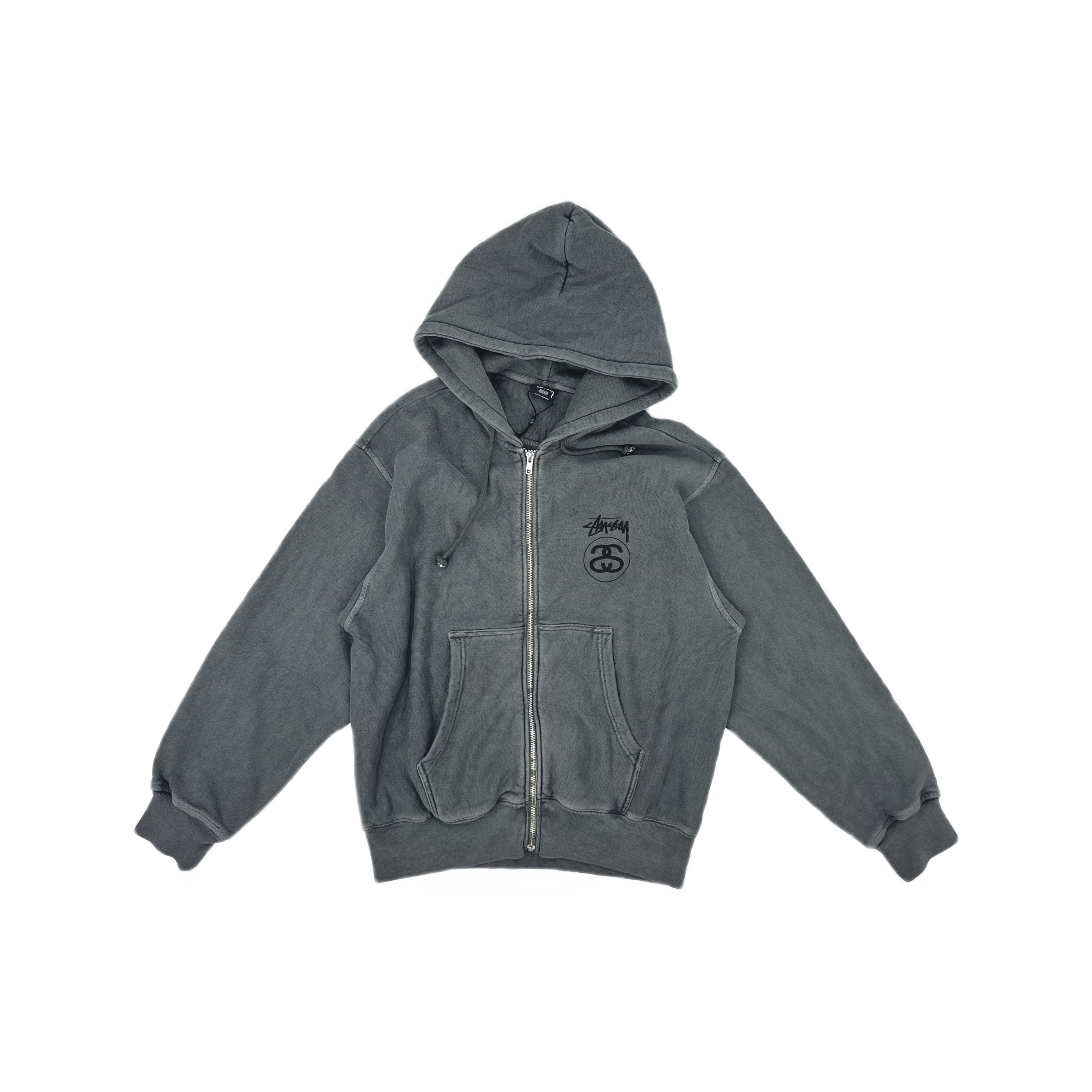 Stussy Stussy 8 Ball Zip Hoodie Pigment Dyed | Grailed
