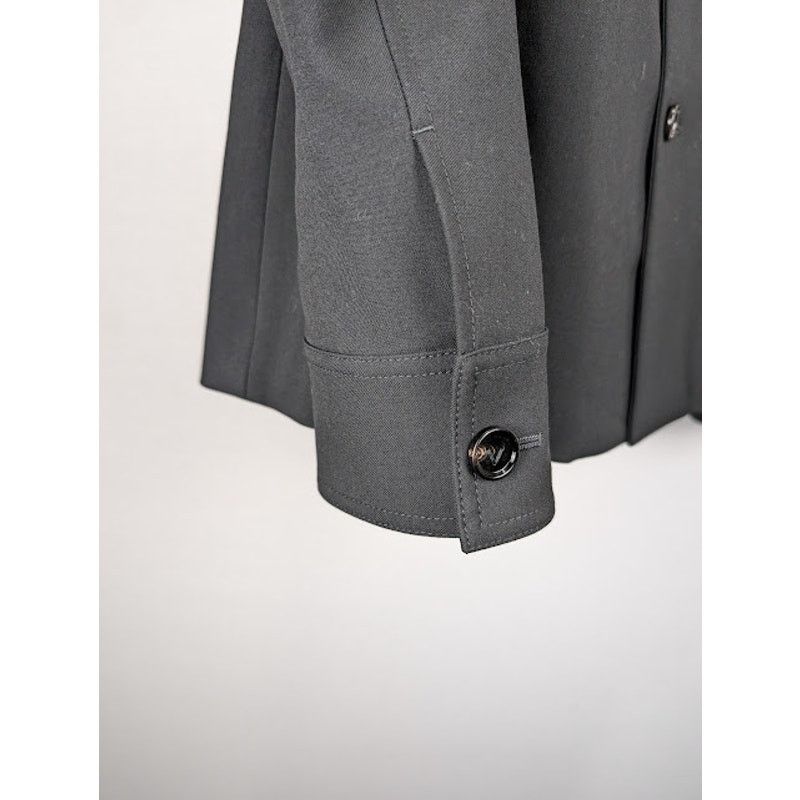 Bottega Veneta o1rshd1 Light Wool Twill Jacket in Black Size US S / EU 44-46 / 1 - 8 Thumbnail
